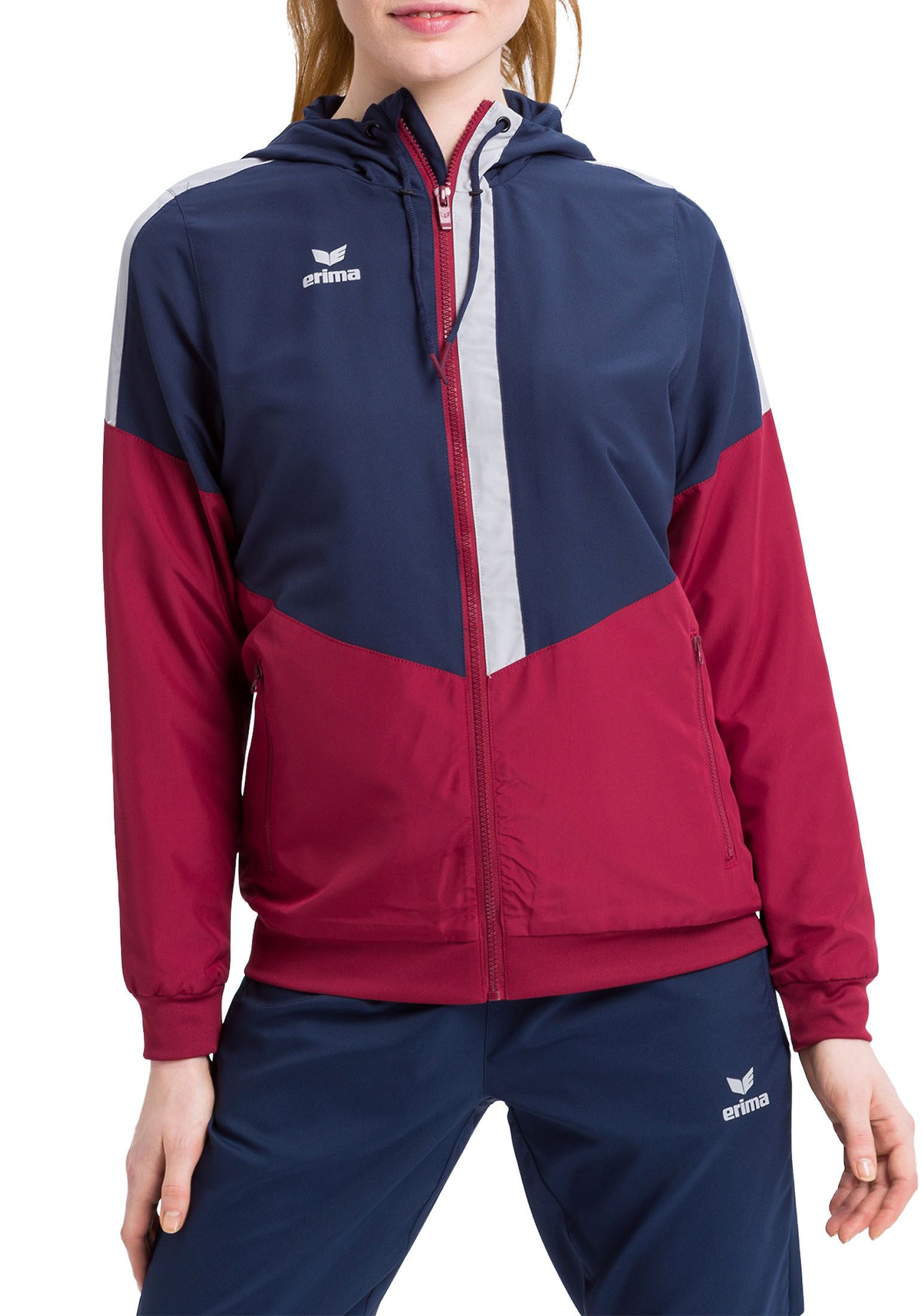 Erima Präsentationsanzug Damen Squad Tracktop Jacke günstig online kaufen