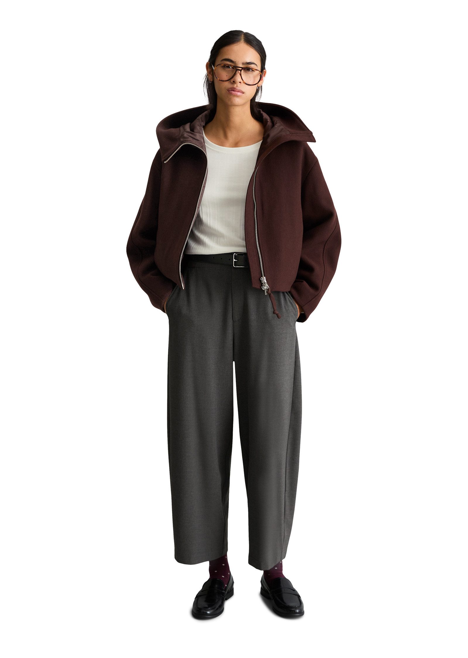 Marc O'Polo DENIM Outdoorjacke aus Wolle-Mix – Bild 5 von 5