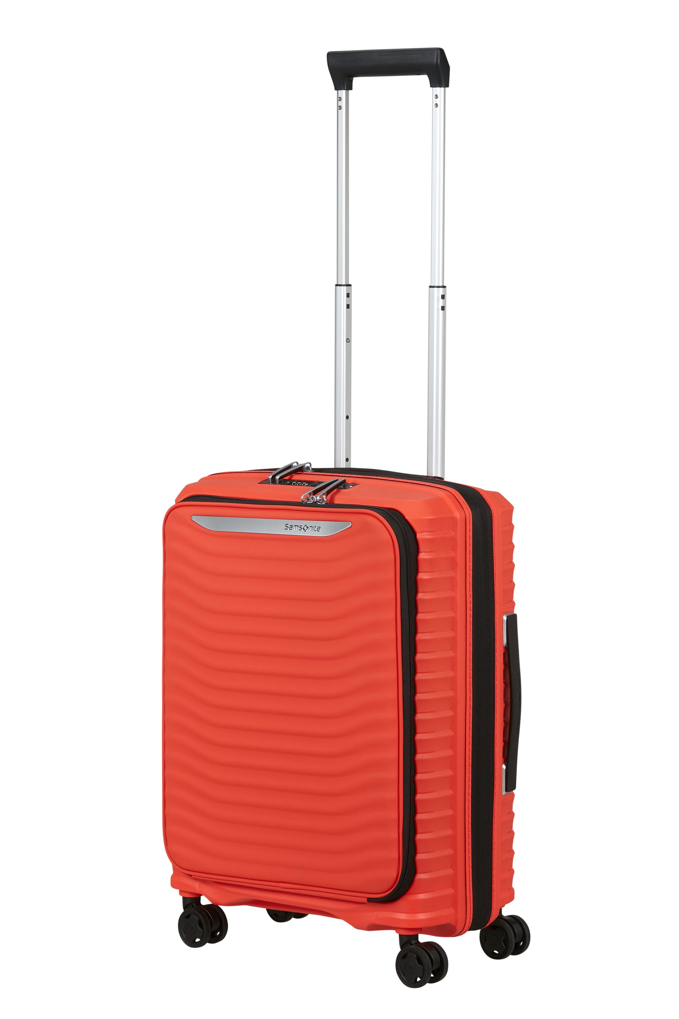 Samsonite Hartschalen-Trolley UPSCAPE 55 mit Frontfach, 4 Rollen, mit Volumenerweiterung, mit Tragegriff oben und seitlich