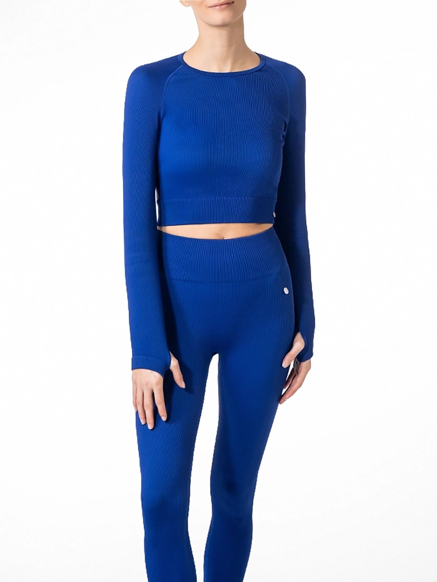 Nur Die Leggings NUR DIE x Kilian Kerner Damen Leggings in Ripp-Optik - High Waist Blickdicht - Ribbed - maximale Bewegungsfreiheit - körperbetont