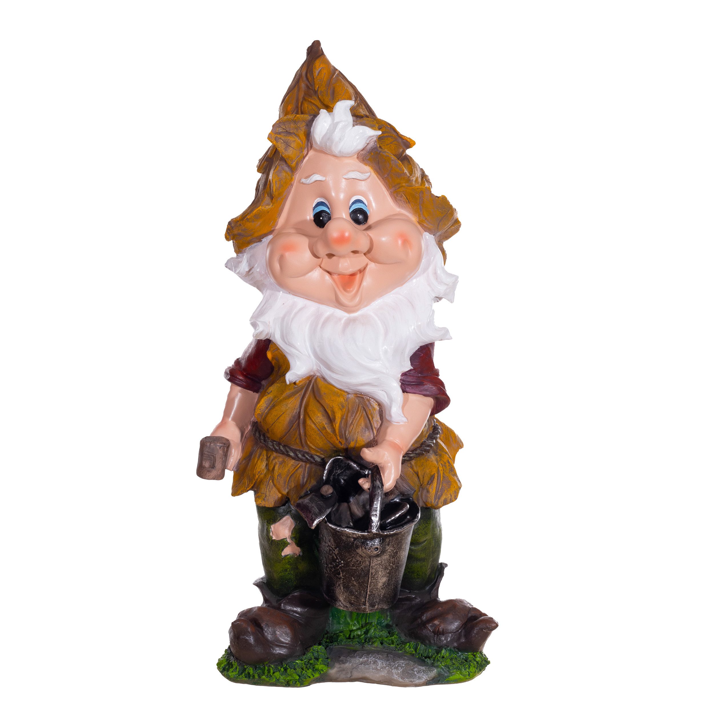 BIRENDY Dekofigur Zwerg Gartenzwerg XXL Gartenwichtel NF14198-3 Groß 55cm G günstig online kaufen