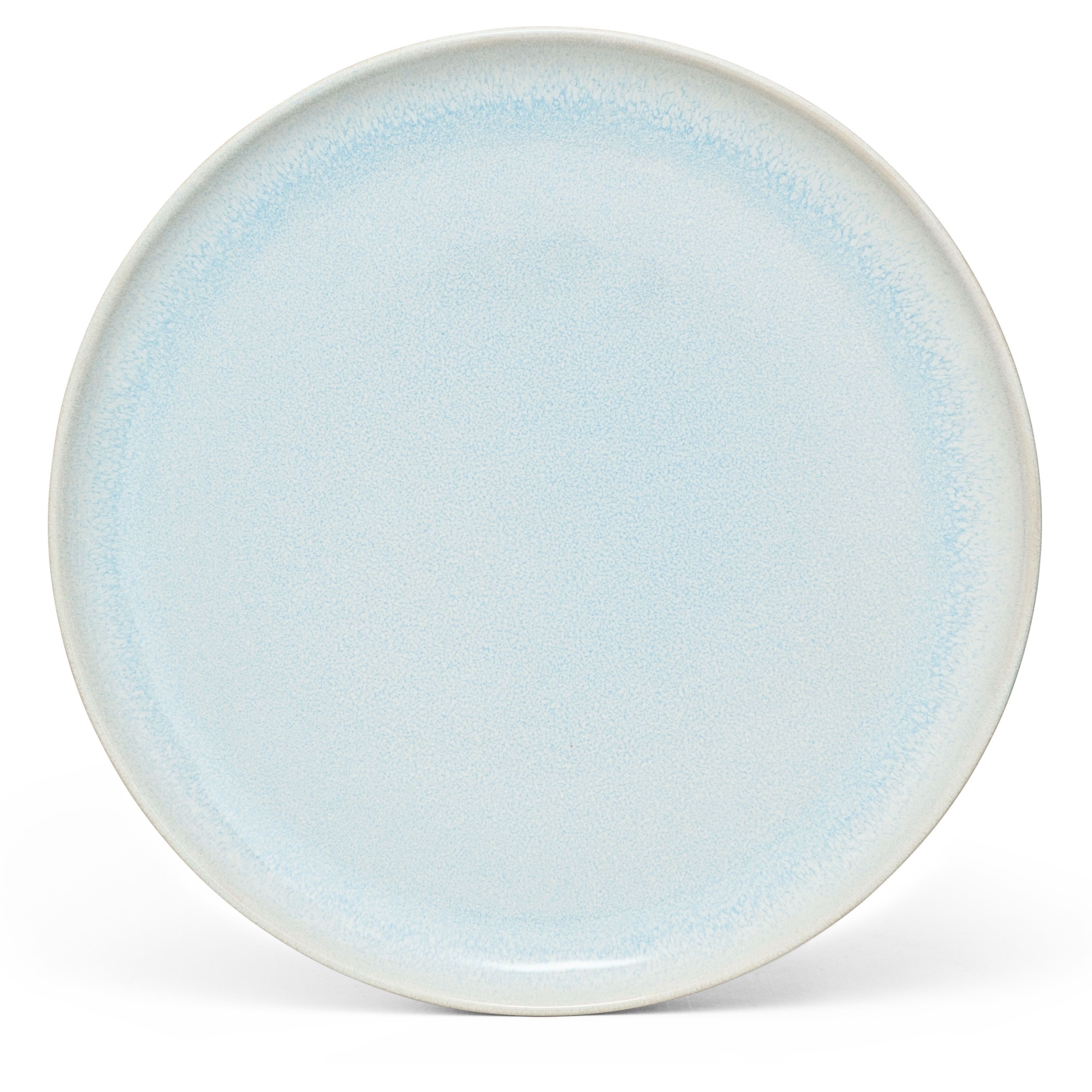 Econovo Teller Handgefertigt, (1 St), Großer Keramikteller 27cm Made in Portugal