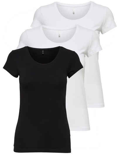 Weiße Damen Kurzarm T-Shirts online kaufen | OTTO