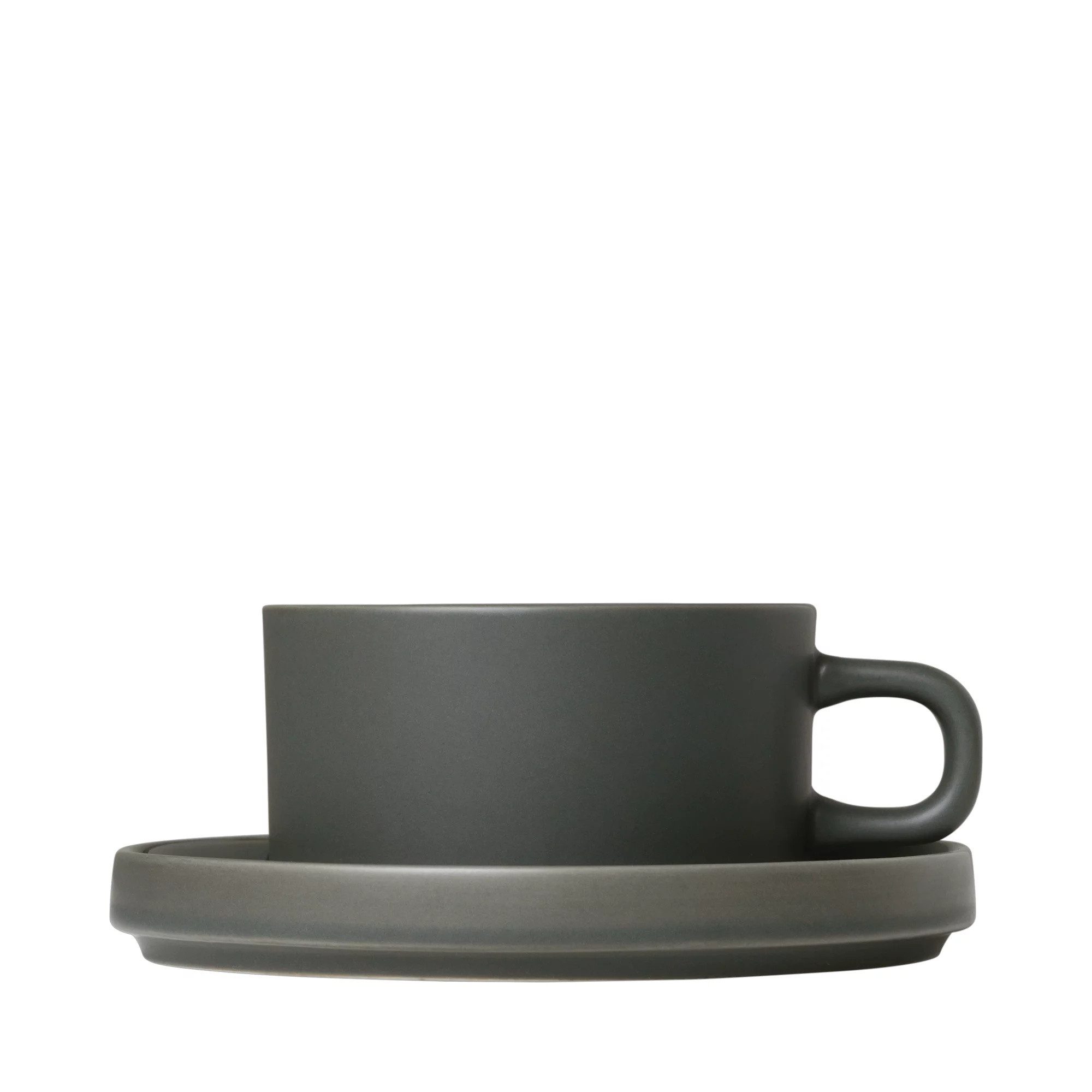 blomus Tasse Blomus Teetasse -PILAR- 200 ml 2er Set, Keramik