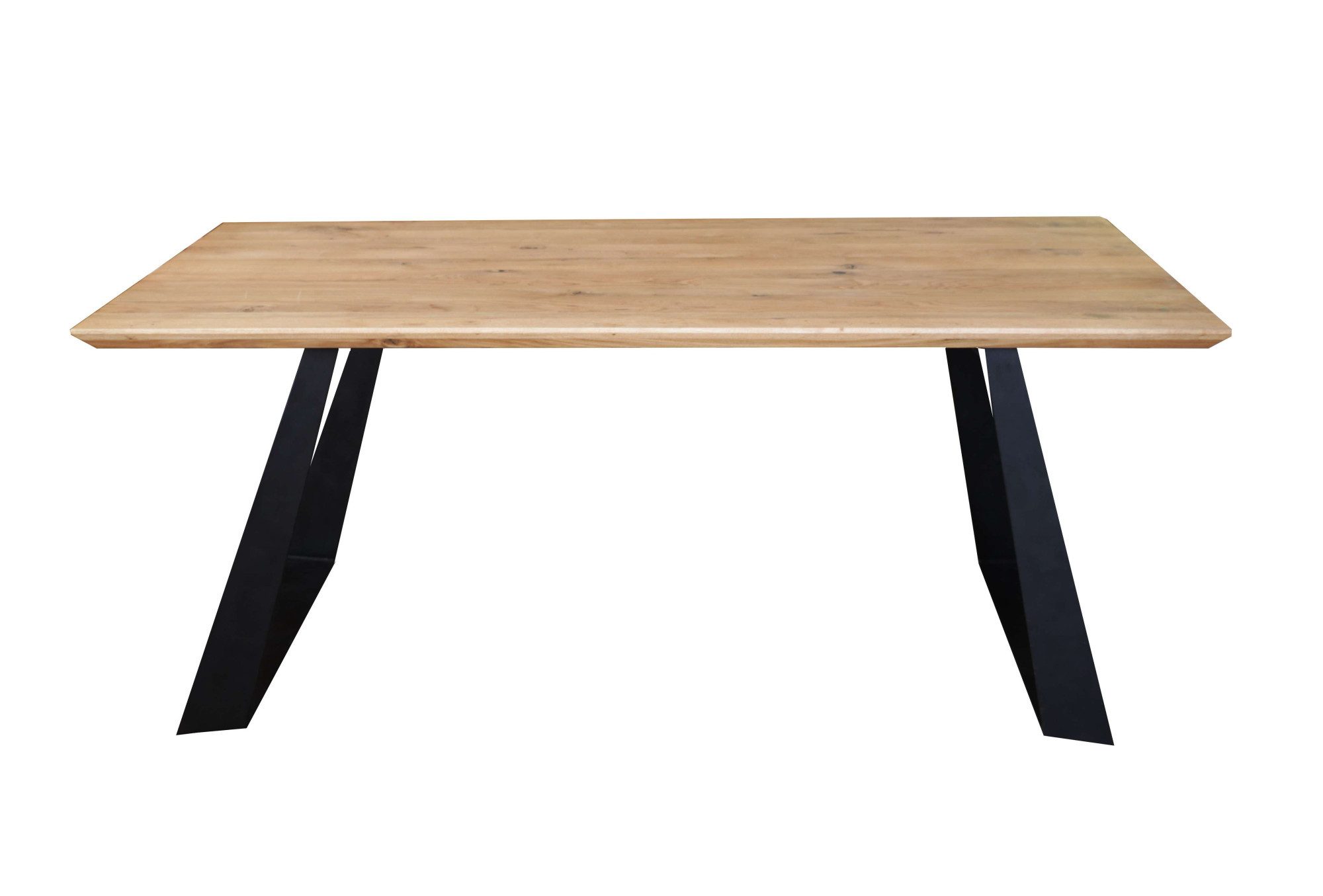 Home affaire Essgruppe Ena Sitzgruppe für Küche/Esszimmer, Esstisch mit 4 Polsterstühlen 5tlg, (Set, 5-tlg., 5-tlg), Stuhlbeine in Eiche Natur oder Buche Schwarz, Tisch 180 cm, U-Gestell