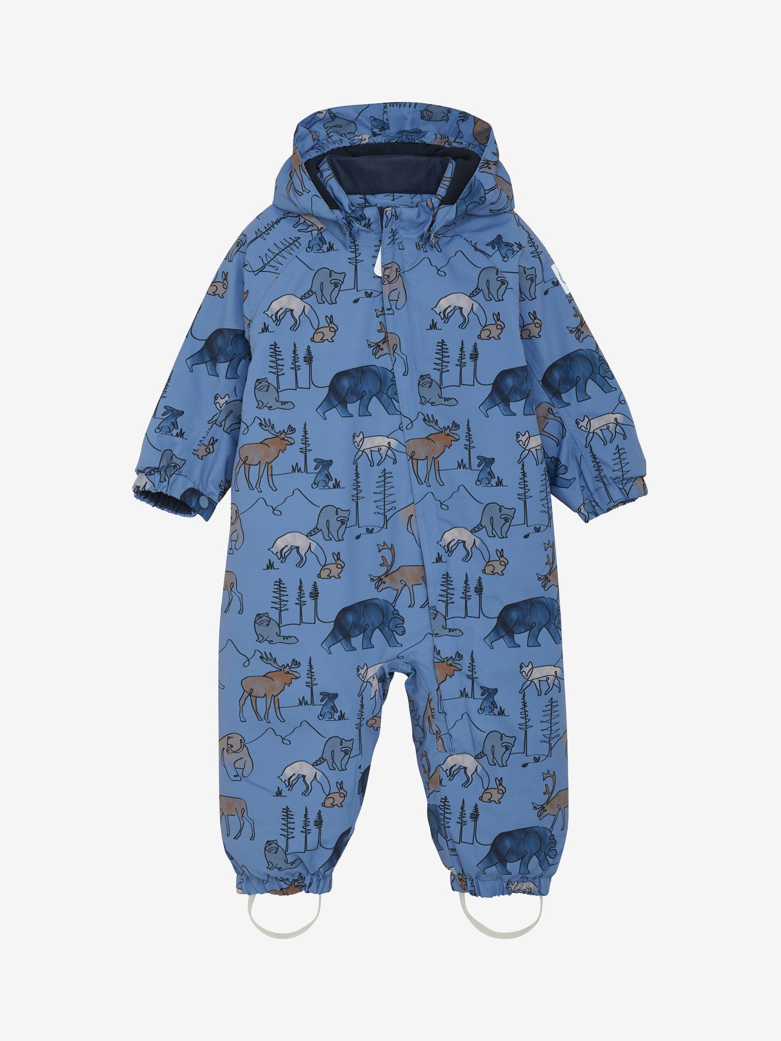 COLOR KIDS Skianzug Baby Coverall - AOP