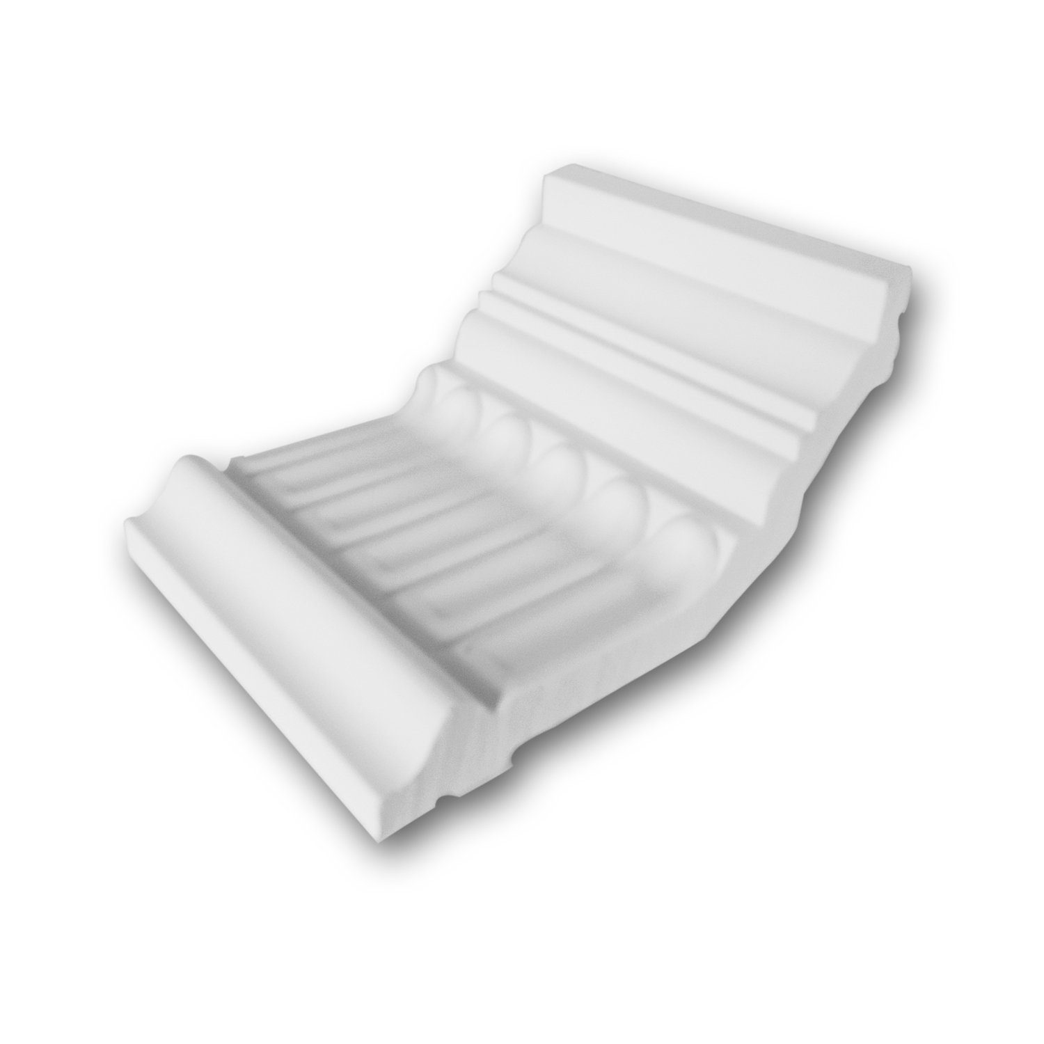 Orac Decor Deckenleiste 1 MUSTERSTÜCK S-C304 10 cm MUSTER der Eckleiste Stuckleiste, Purotouch®, 1-St., 1 MUSTERSTÜCK Eckleiste Stuckleiste ca. 10 cm lang