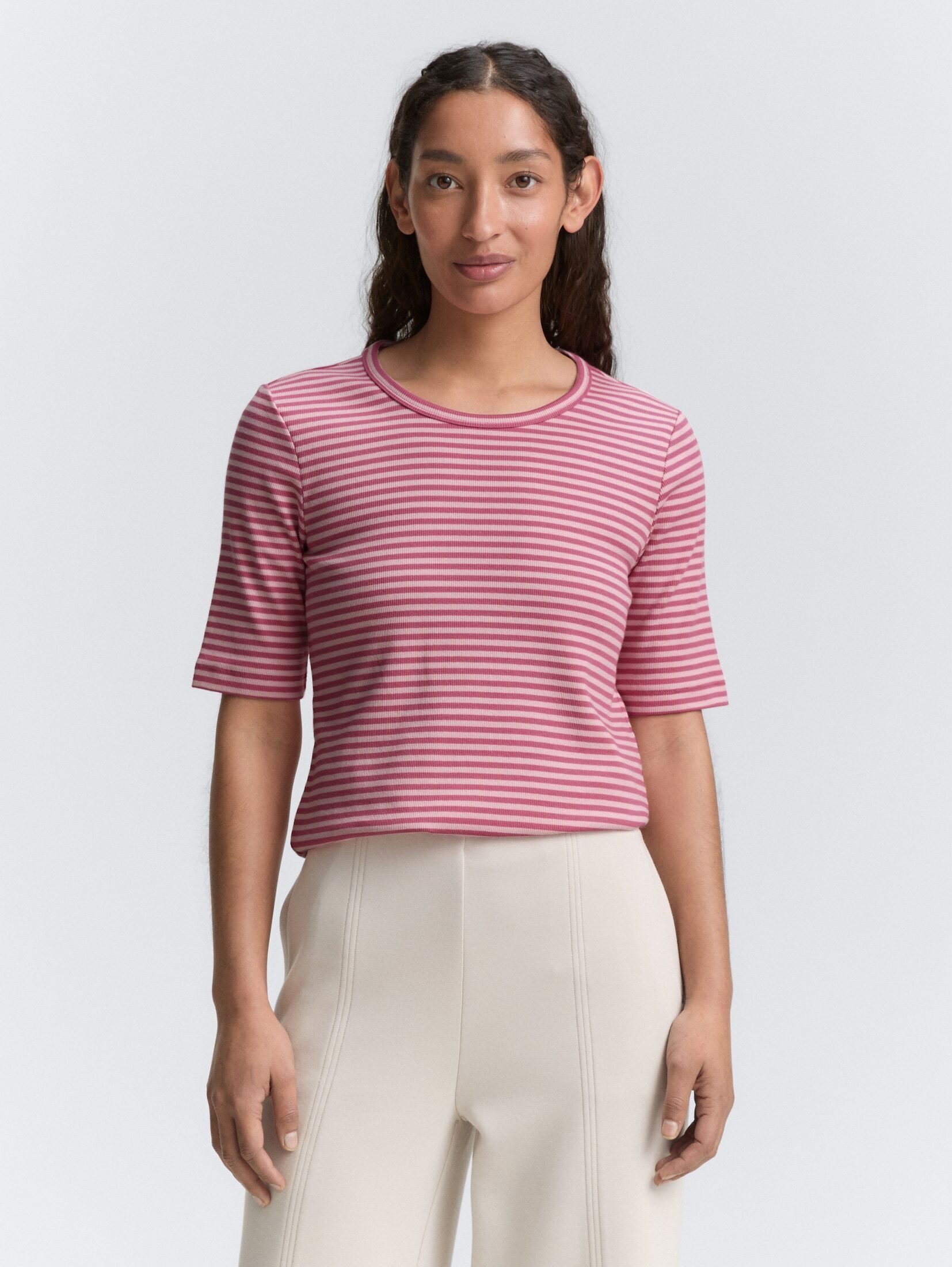 TOM TAILOR T-Shirt Ripp T-Shirt mit günstig online kaufen
