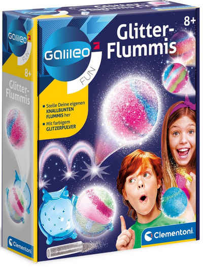 Clementoni® Kreativset Galileo, Glitter-Flummis