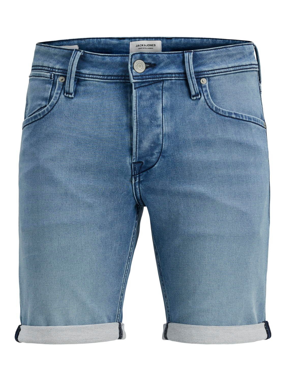 Shorts Jack & Jones Herren Jeans-Shorts JwhRick Bermuda kurze Hose
