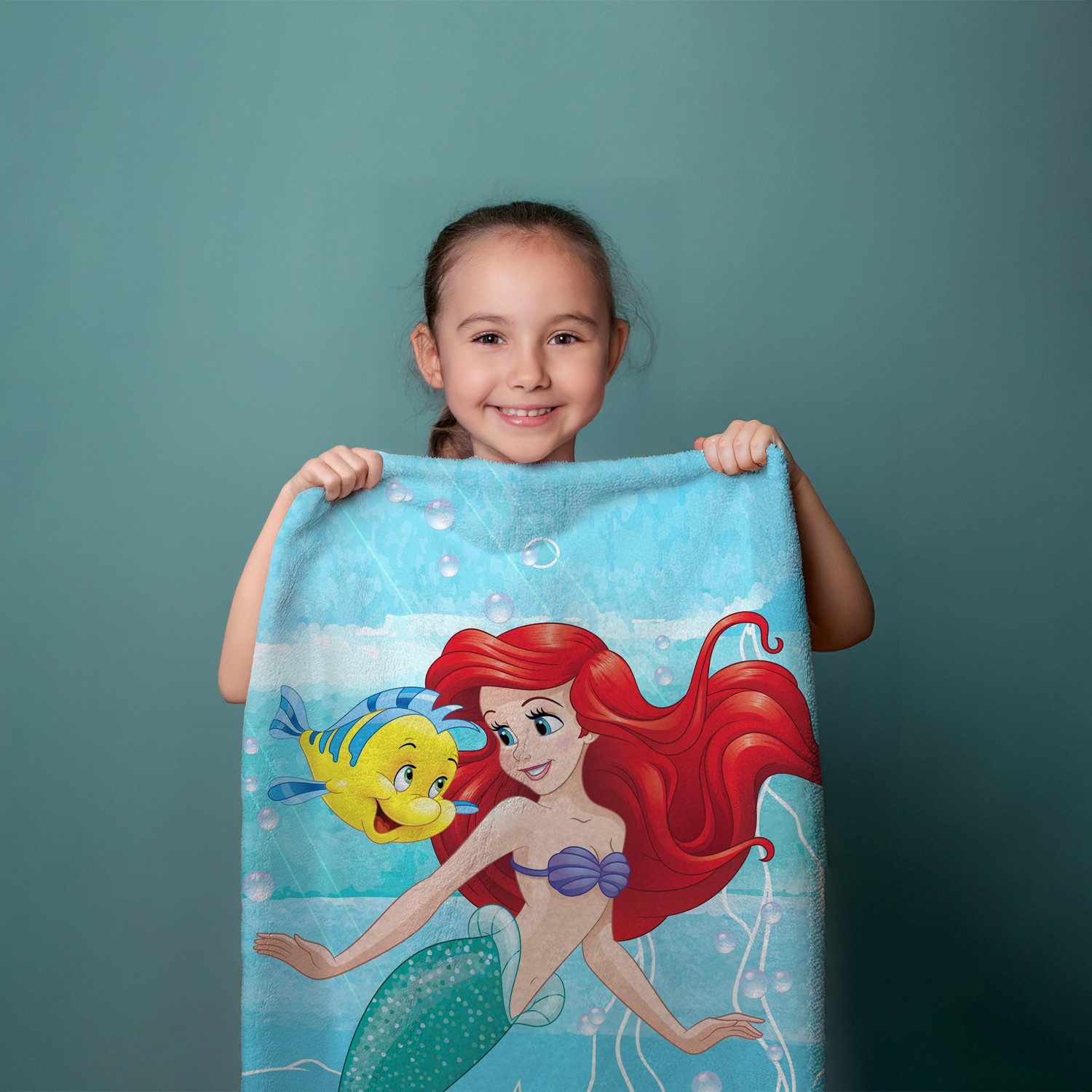 Jerry Fabrics Handtücher Disney Arielle Duschtuch günstig online kaufen
