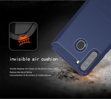 Cadorabo Handyhülle Samsung Galaxy A21 Samsung Galaxy A21, Flexible Ultra Slim TPU Silikon Handy Schutzhülle Back Cover Bumper