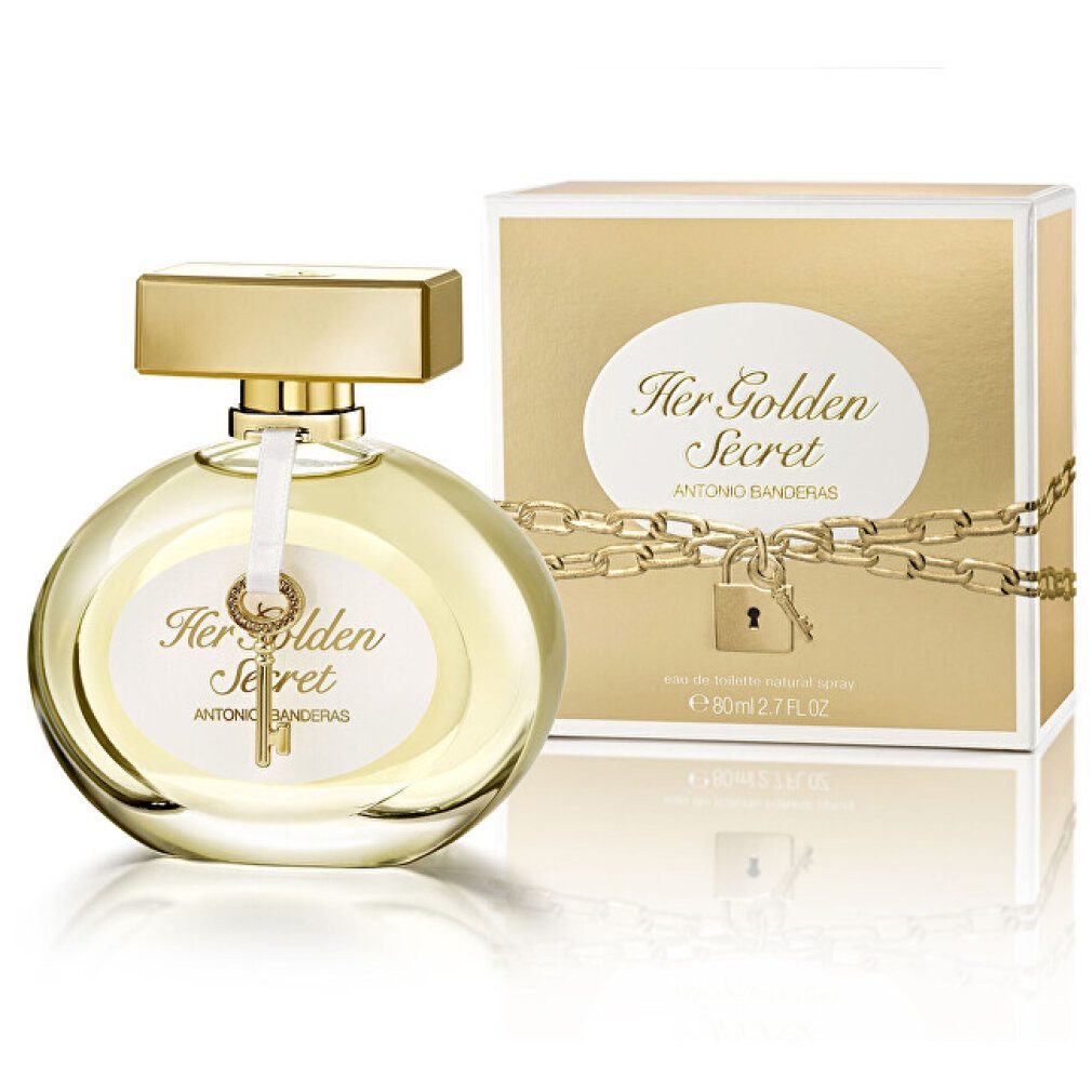 antonio banderas Eau de Toilette Her Golden Secret EDT. Spray 80ml für Frauen