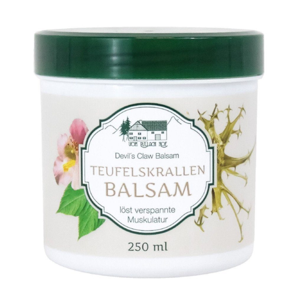 emeco Hautcreme 3 x 250ml Teufelskrallen-Balsam Teufelskralle-Gel, 3-tlg.