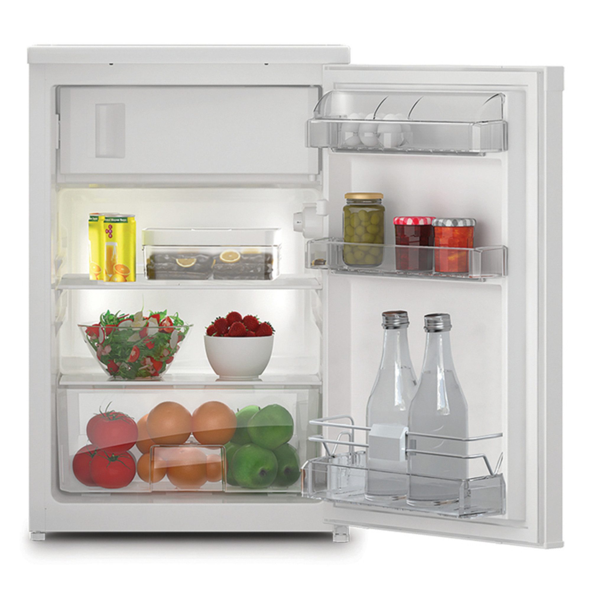 BAUKNECHT Table Top Kühlschrank K55V1 113W, 84,00 cm hoch, 54,00 cm breit, Abtauautomatik im Kühlteil