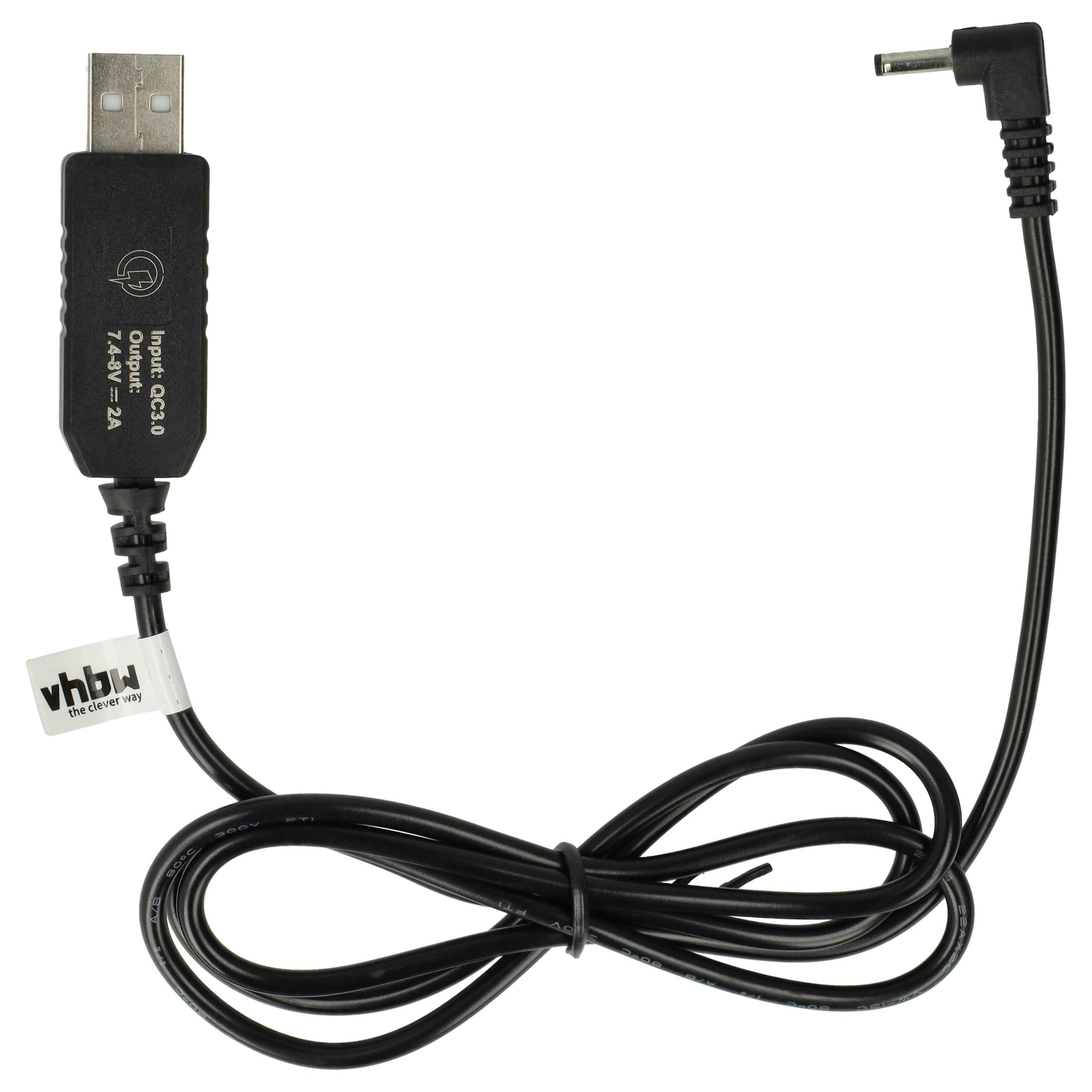 passend für Canon DC-Coupler DR-E15, DR-E5, DR-E17, AK-E8, DR-E8, USB-Kabel