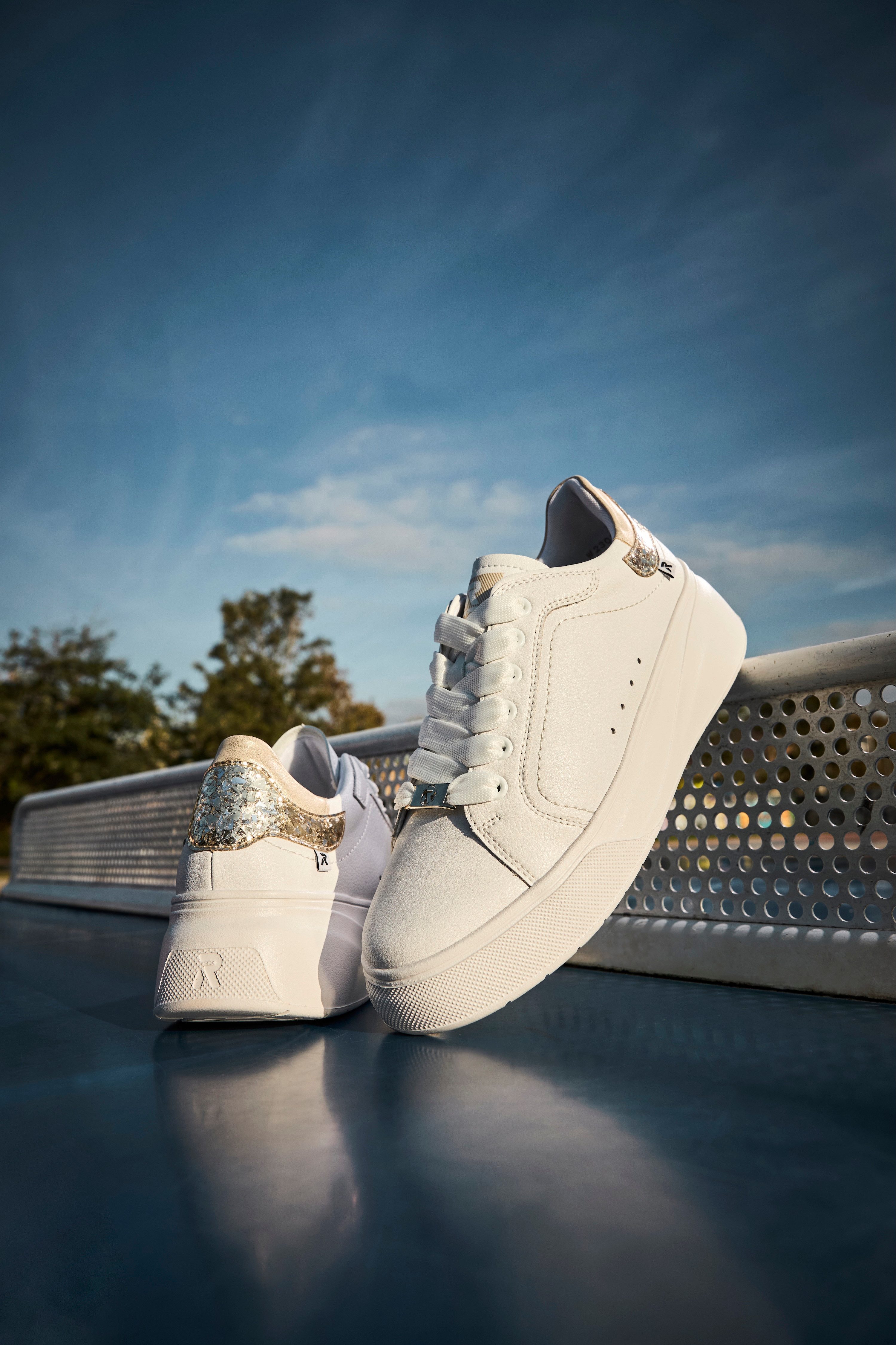 RIEKER Sport Plateausneaker, Schnürschuh, Halbschuh, Freizeitschuh, günstig online kaufen
