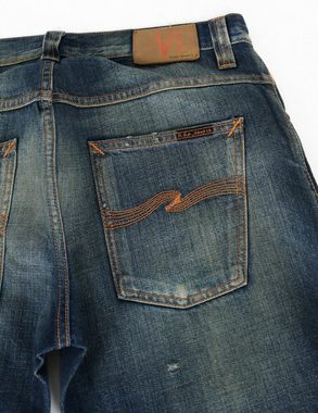 Nudie Jeans Straight-Jeans Hank Rey Favorite Worn W32 L34