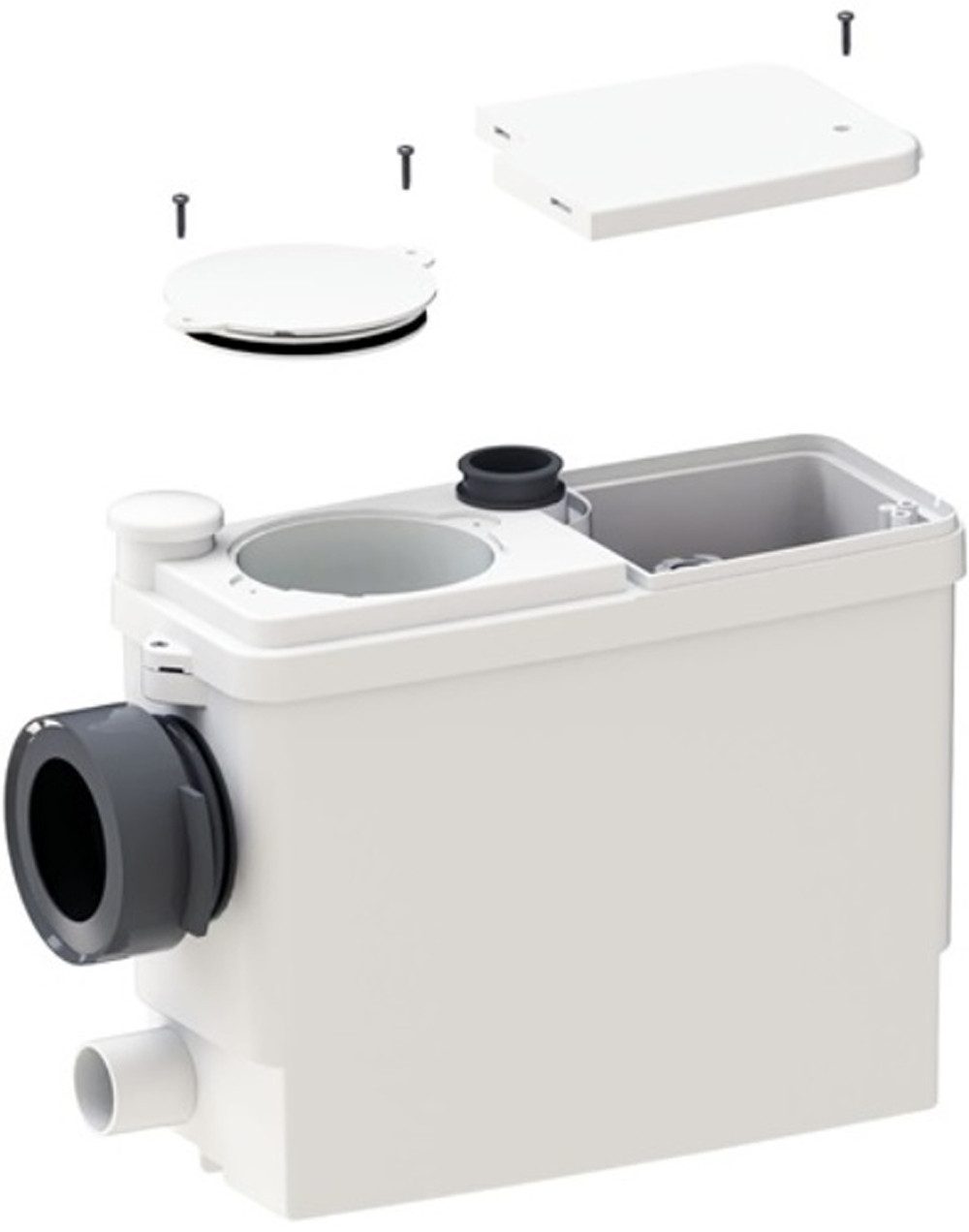 Hebeanlage SFA 0017UP WC-Kleinhebeanlage SaniPack Pro UP weiß weiß