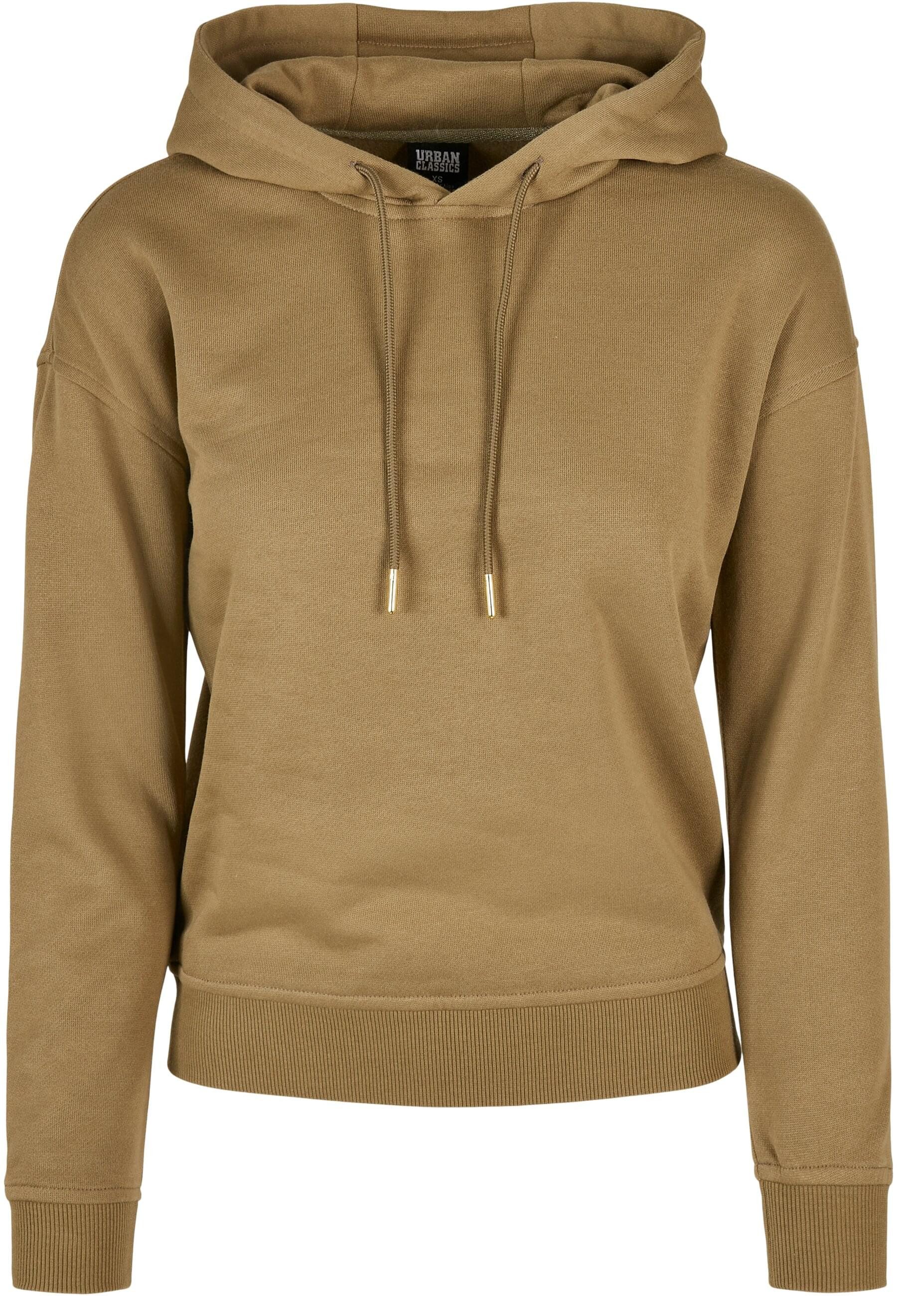 URBAN CLASSICS Rundhalspullover Urban Classics Damen Ladies Hoody (1-tlg)