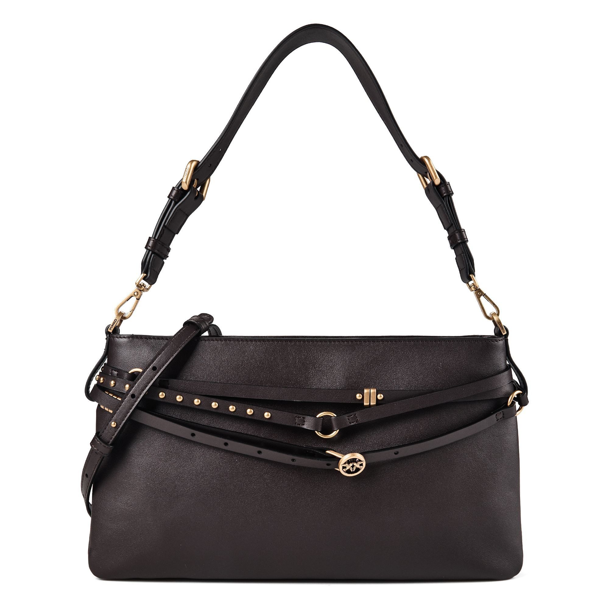 PINKO Schultertasche Belt Bag Classic, Leder