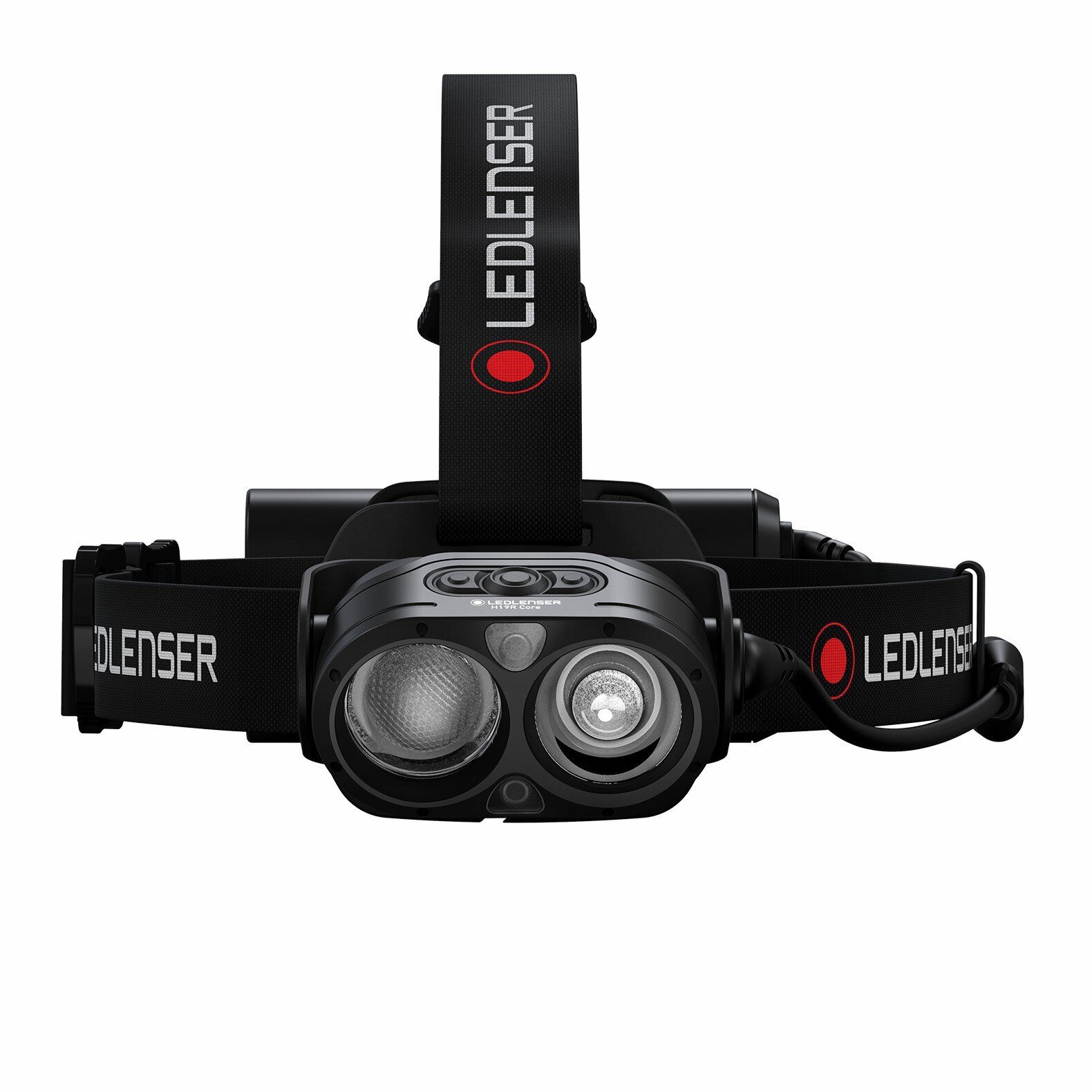 Ledlenser LED Stirnlampe H19R Core Schwarz, 3500 lm, 300m Leuchtweite, 374g, 20 h Laufzeit, IP68, wiederaufladbar