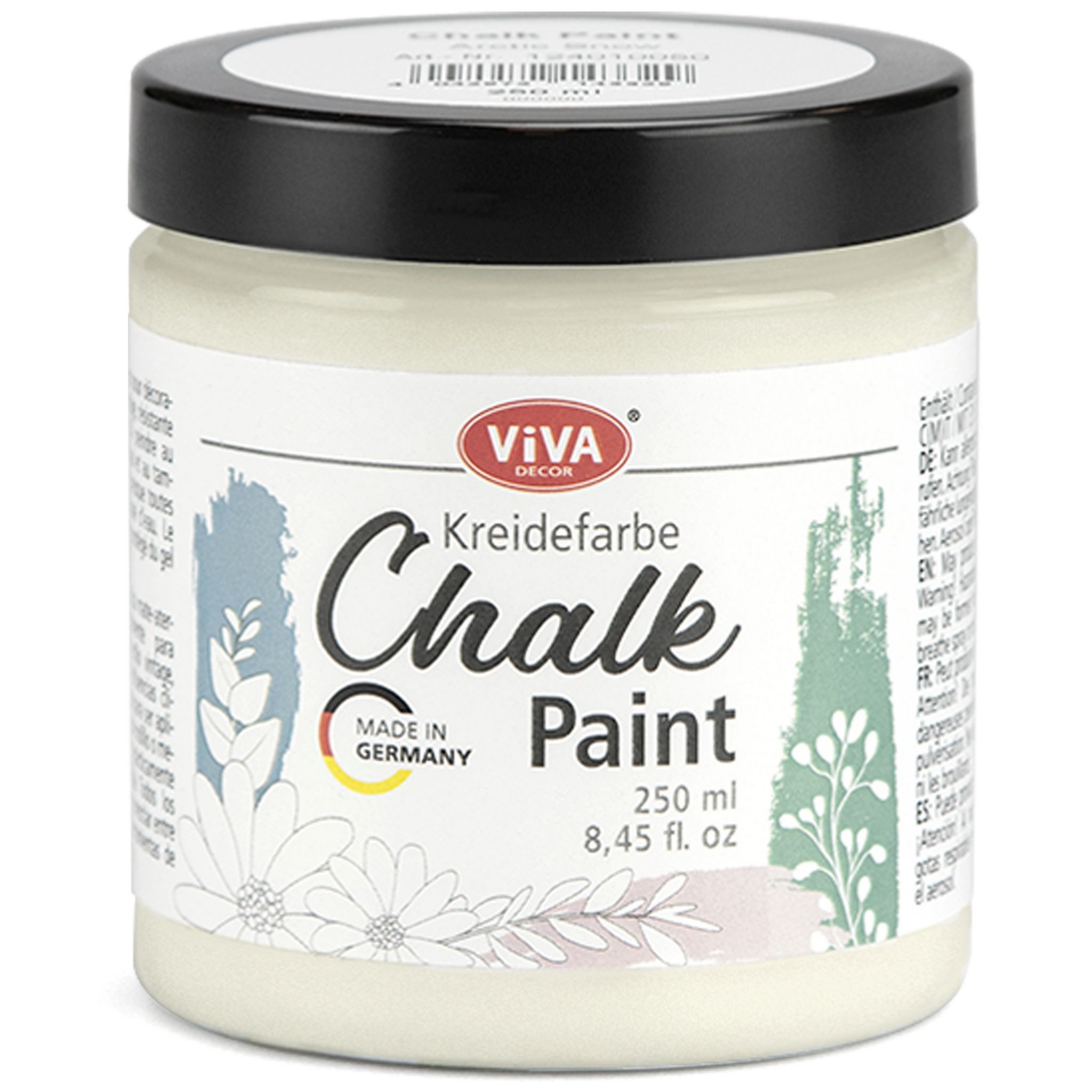 Viva Decor Kreidefarbe ViVA DECOR Chalk Paint - Kreidefarbe 250 ml - White Chocolate