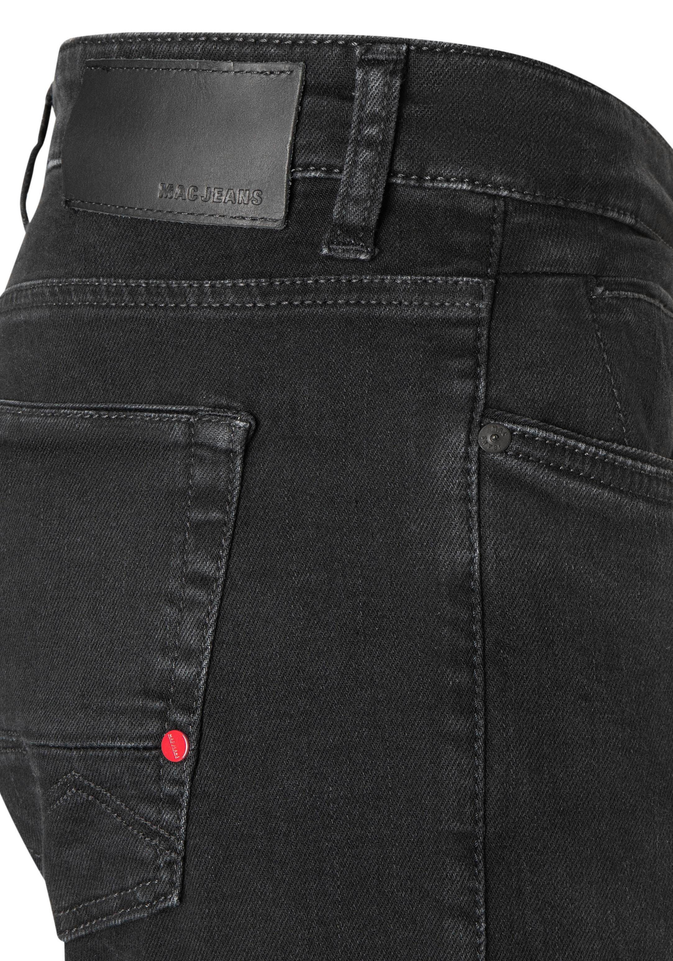 black Arne washed Pipe Straight-Jeans MAC