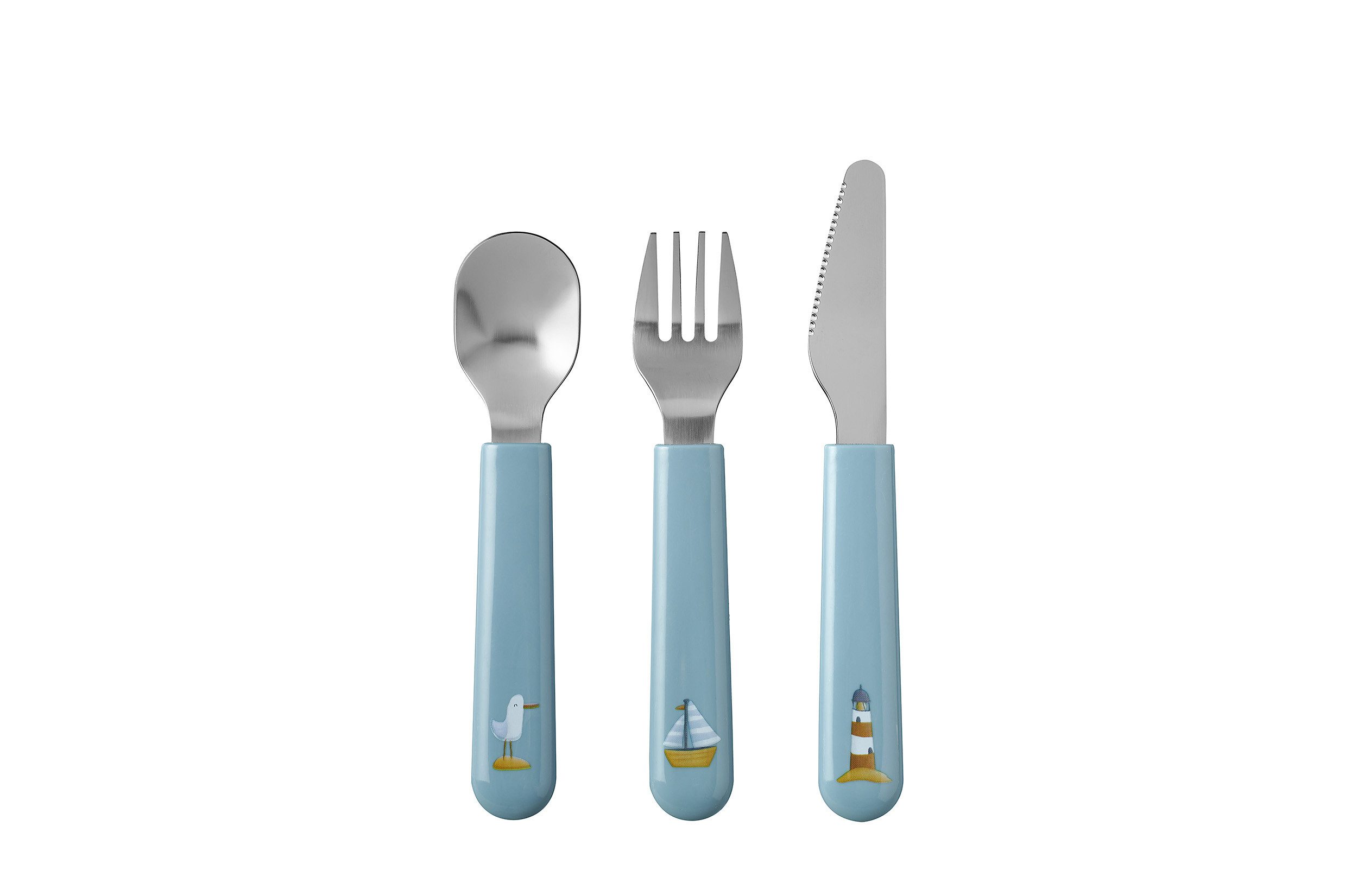 Mepal Kinderbesteck Mepal Mio Kinderbesteck 3-teiliges Set - Sailors Bay