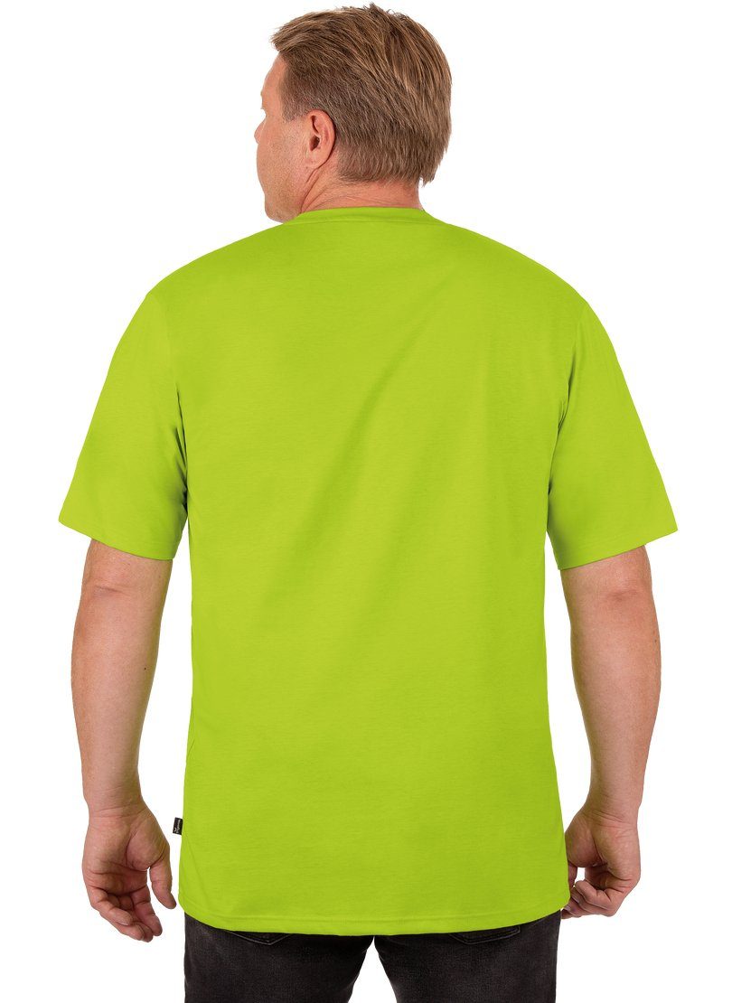 lemon V-Shirt T-Shirt TRIGEMA Baumwolle Trigema DELUXE