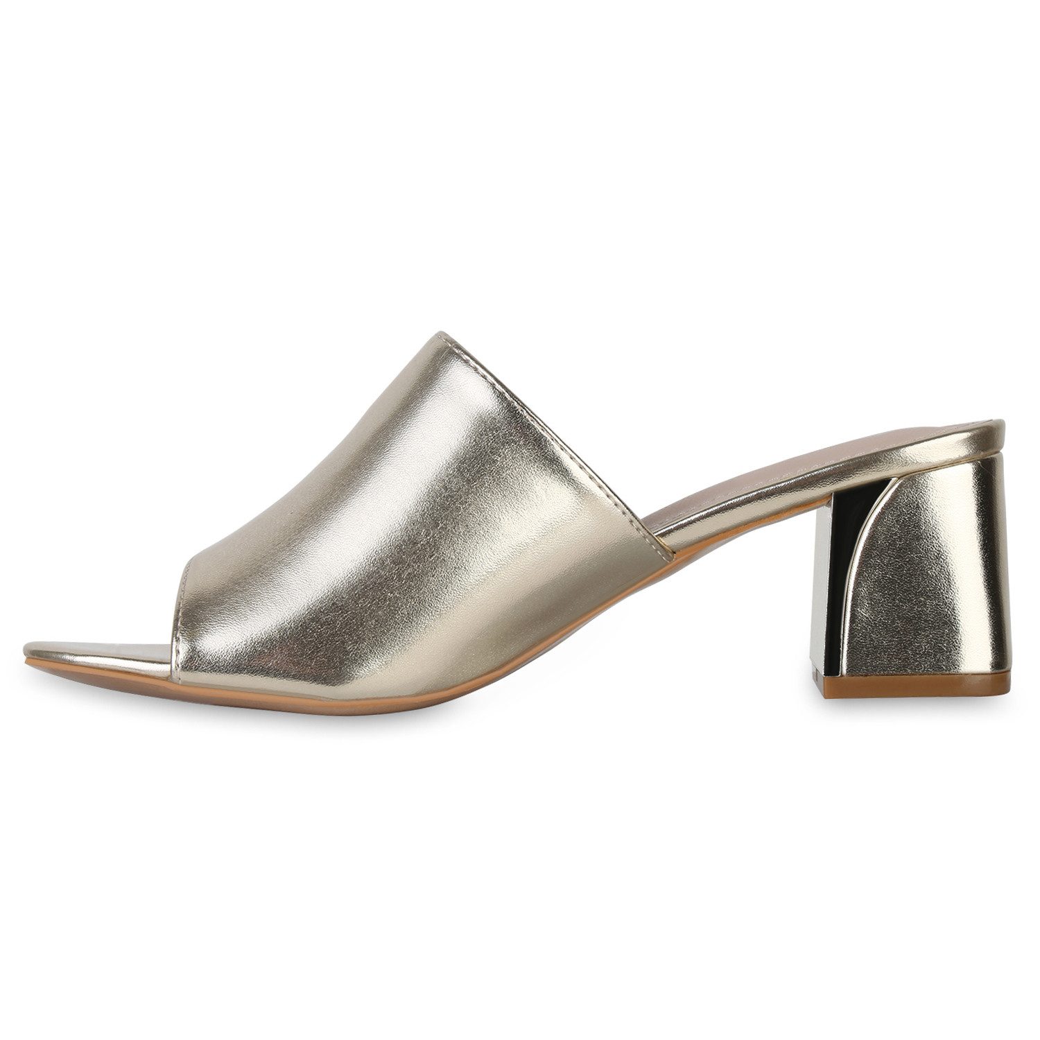 VAN HILL 840884 Sandalette Damen Pantoletten günstig online kaufen