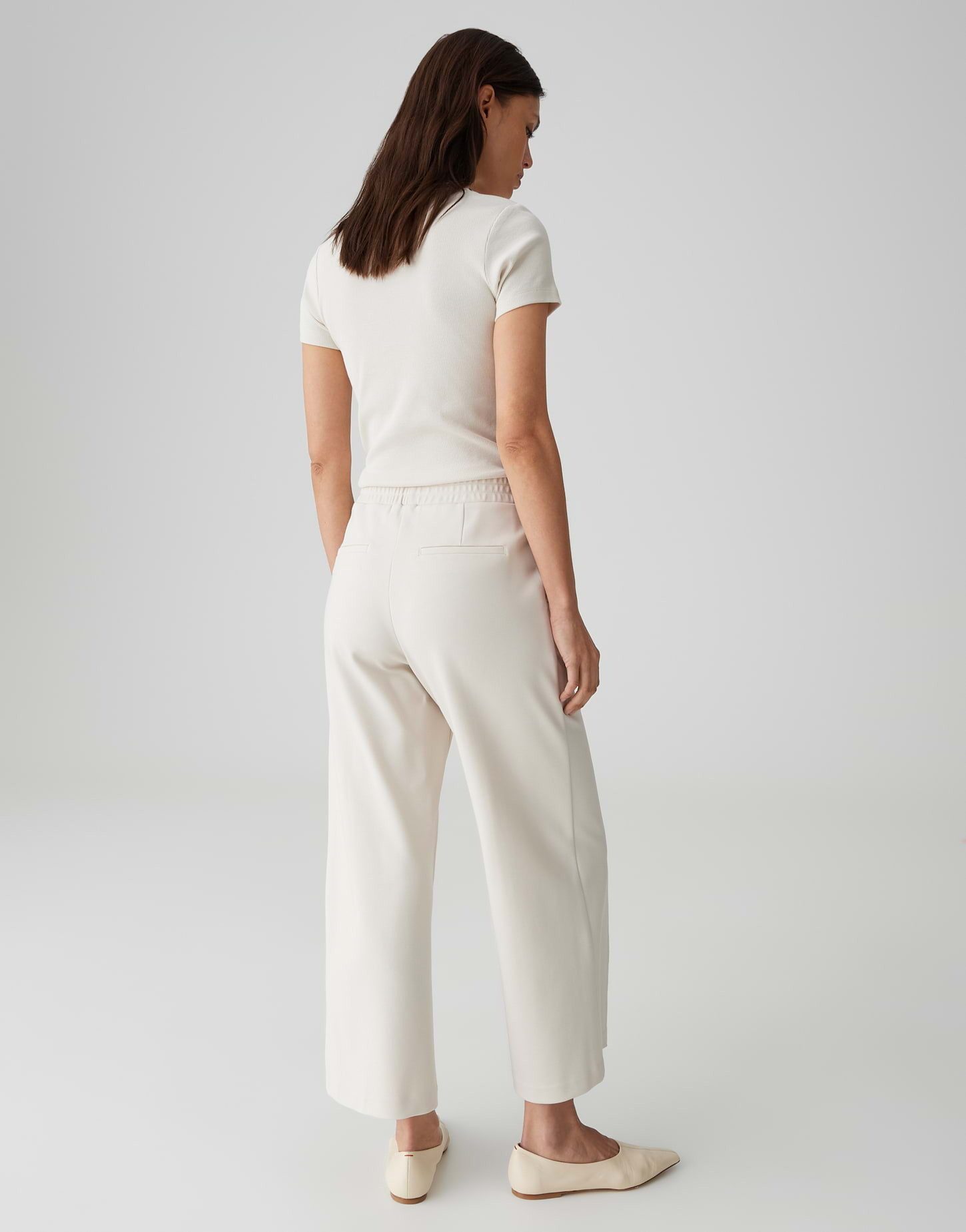 OPUS PANTS Schlupfhose MERRI Wide Jogpants aus hochwertigem Tencelmix Weich fallend mit sportivem Komfort