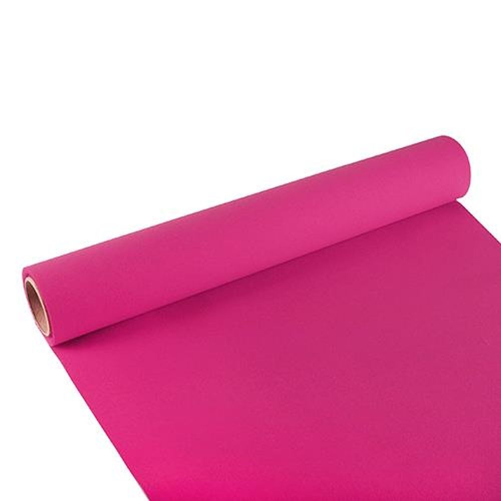 PAPSTAR Tischläufer Tischläufer, Tissue "ROYAL Collection" 3 m x 40 cm fuchsia