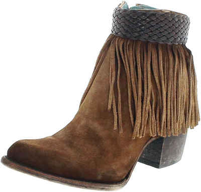 Corral Boots »C3097 Braun« Stiefelette Rahmengenähte Damen Lederstiefelette