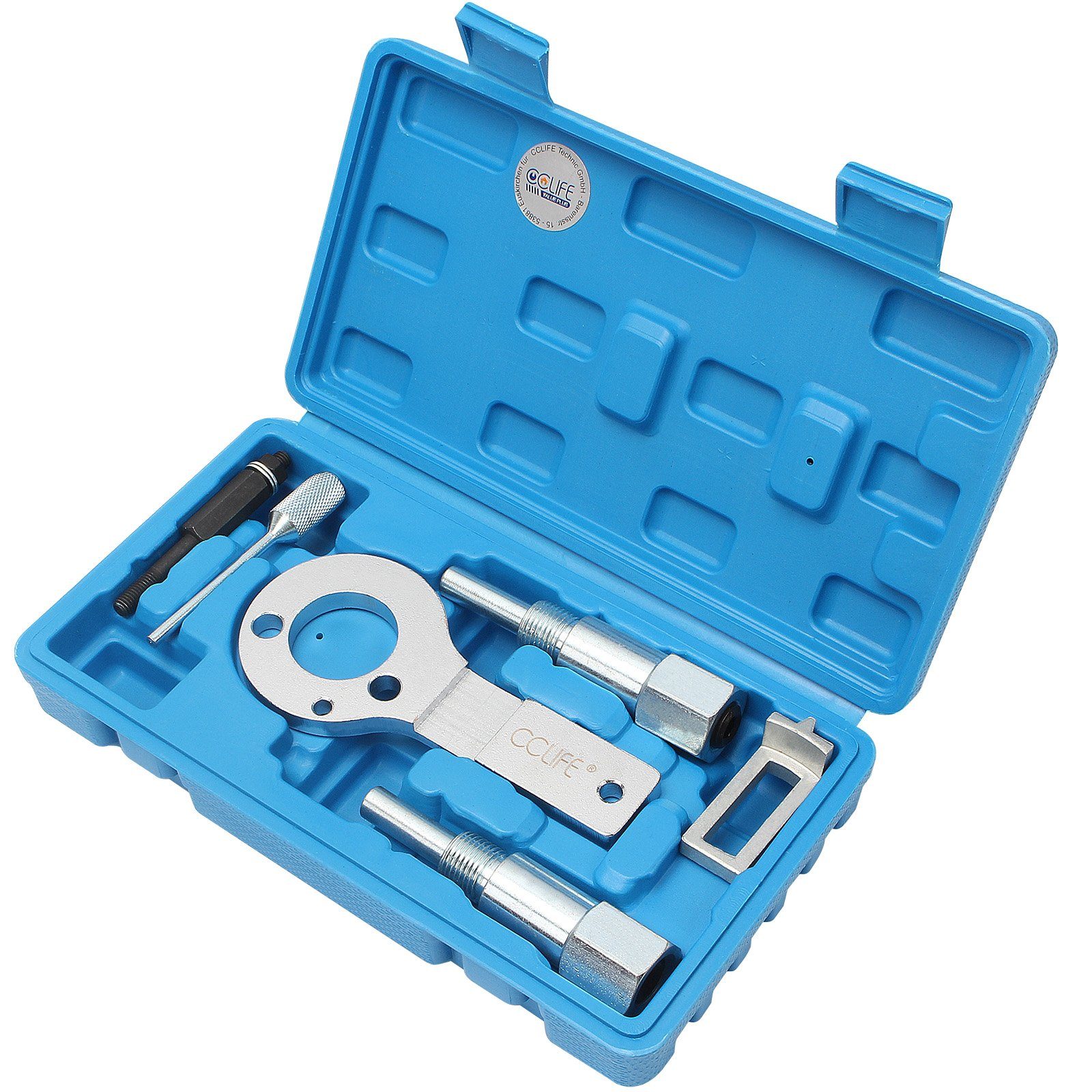CCLIFE Werkzeugset Motor Einstell Werkzeug Diesel Arretier Opel FIAT Z19DT Z19DTH, (Set, 6-tlg)