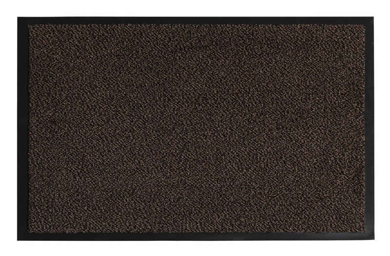 Fußmatte MARSO, Braun, 80 x 60 cm Vinyl, Polypropylen, rechteckig