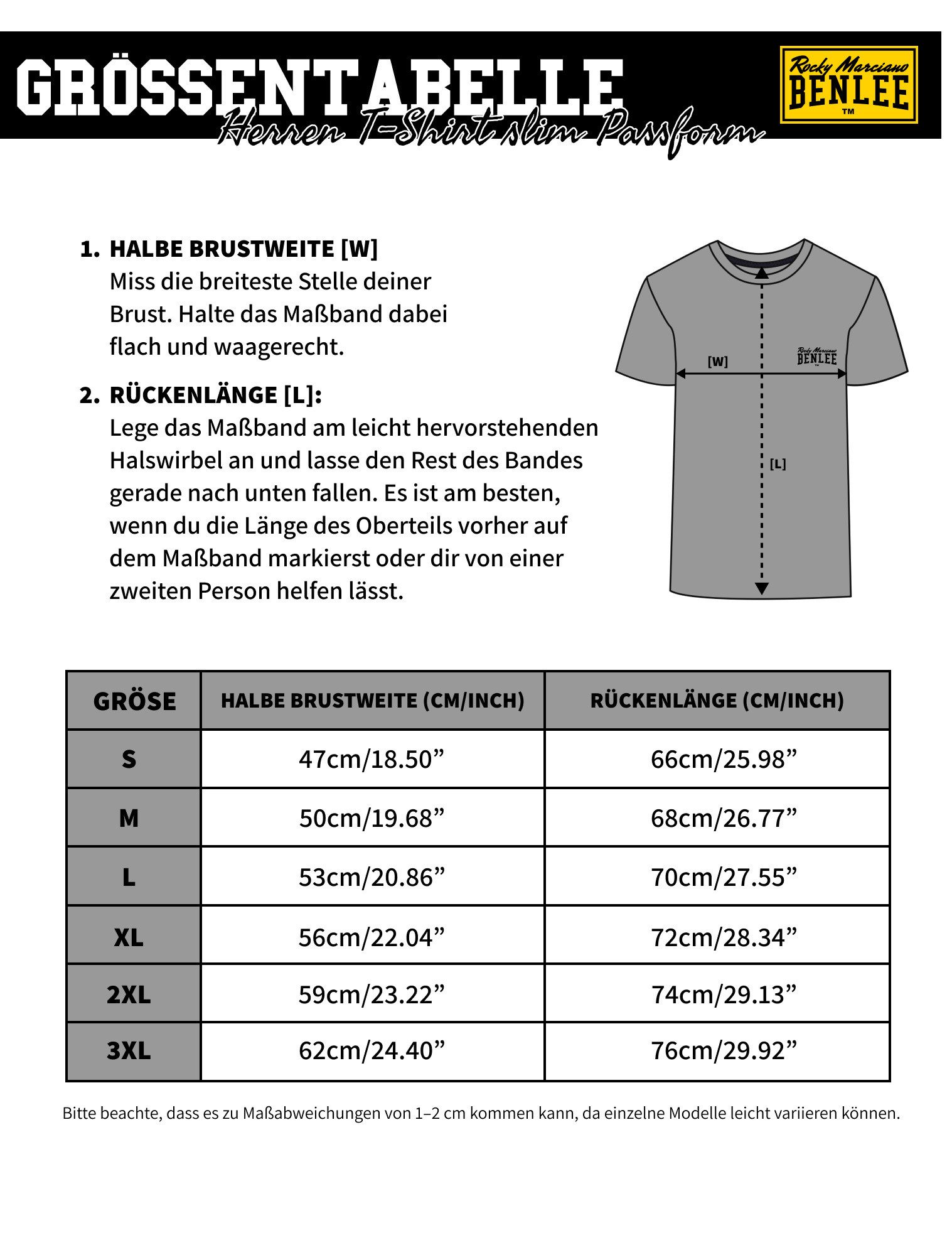 Benlee Rocky Marciano T-Shirt CHAMPIONS