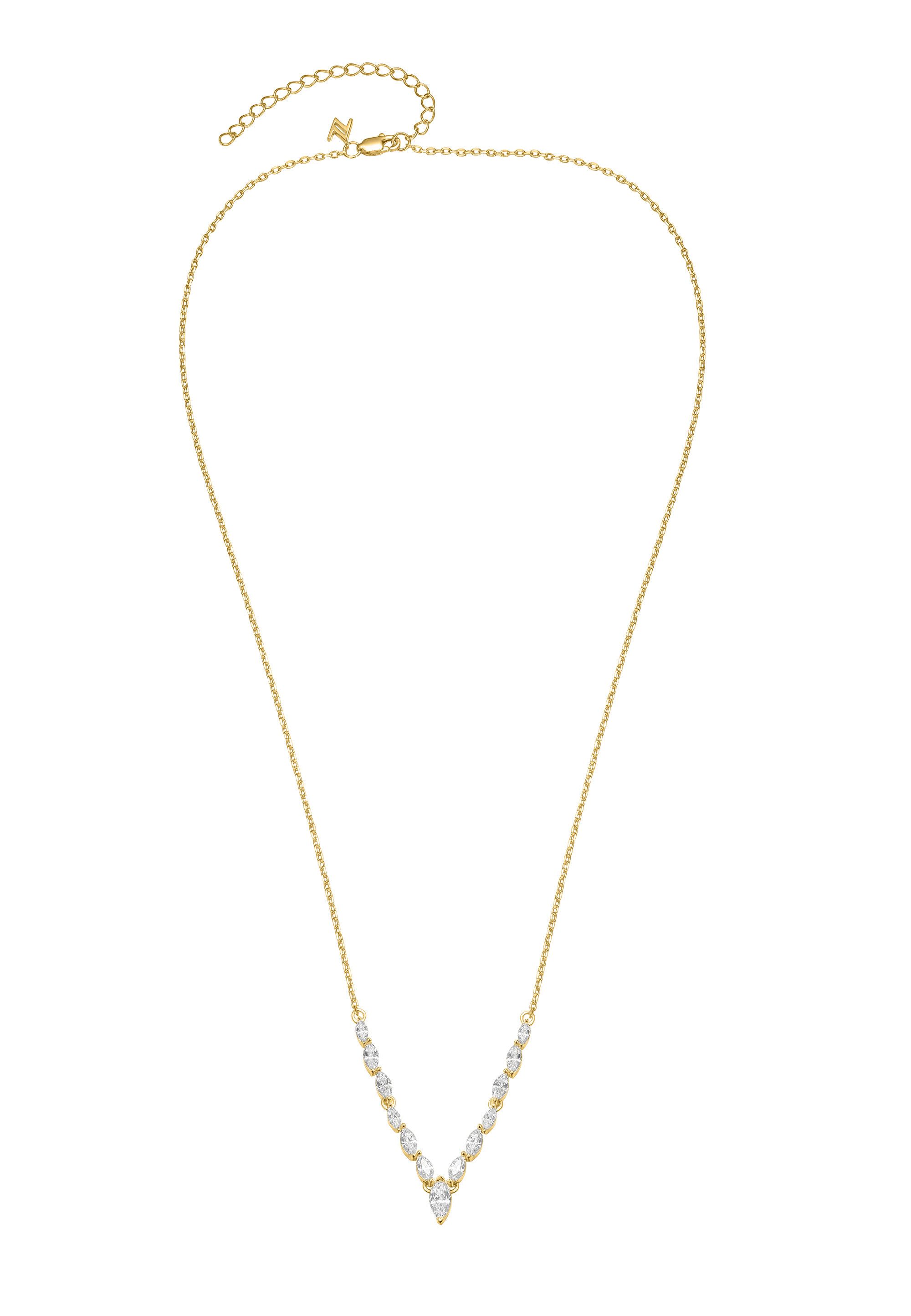 NANA KAY Kette ohne Anhänger Sparkly Couture, mit farblosem Stein