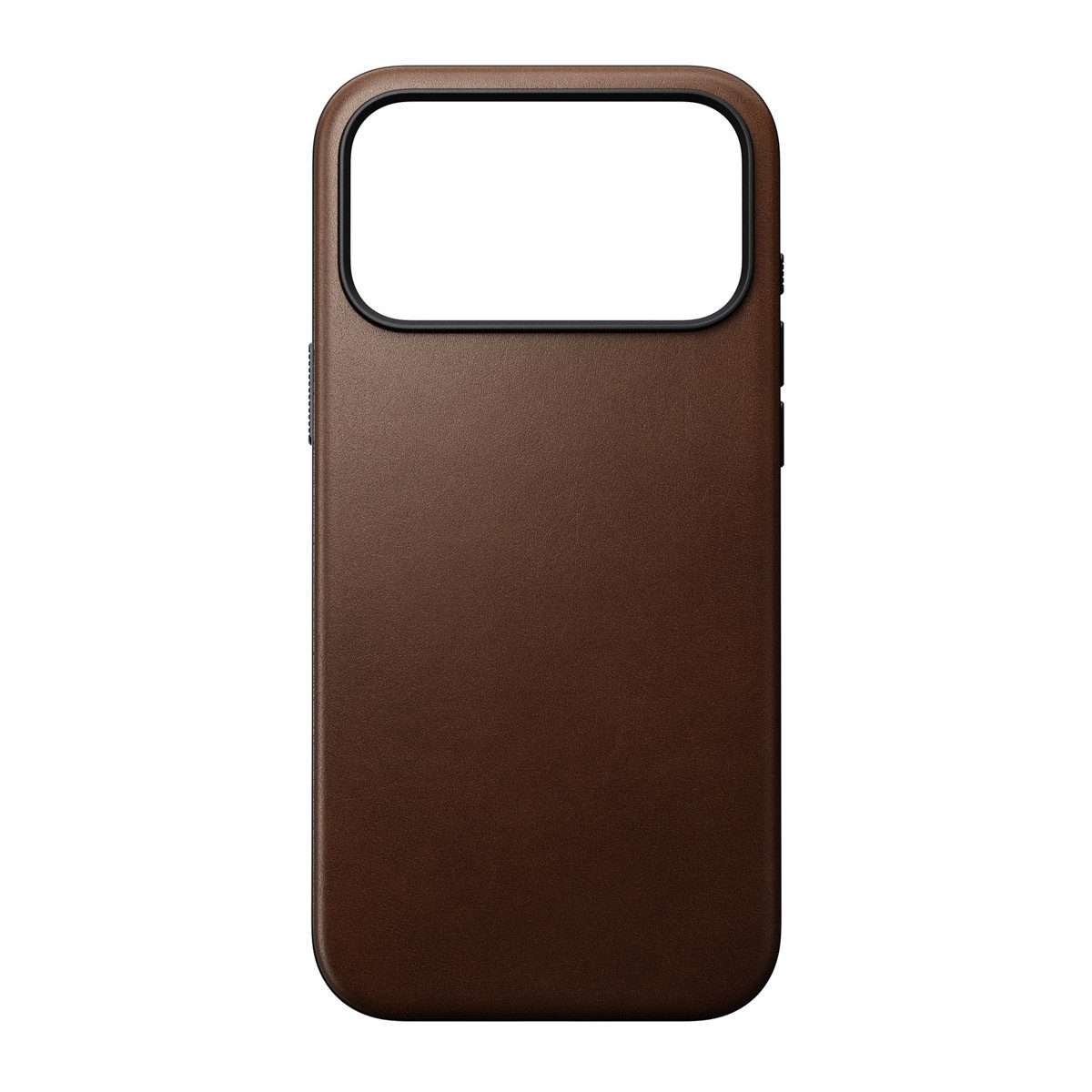 Nomad Backcover Nomad Modern Leather Case mit MagSafe Apple iPhone 17 Pro Max - Braun