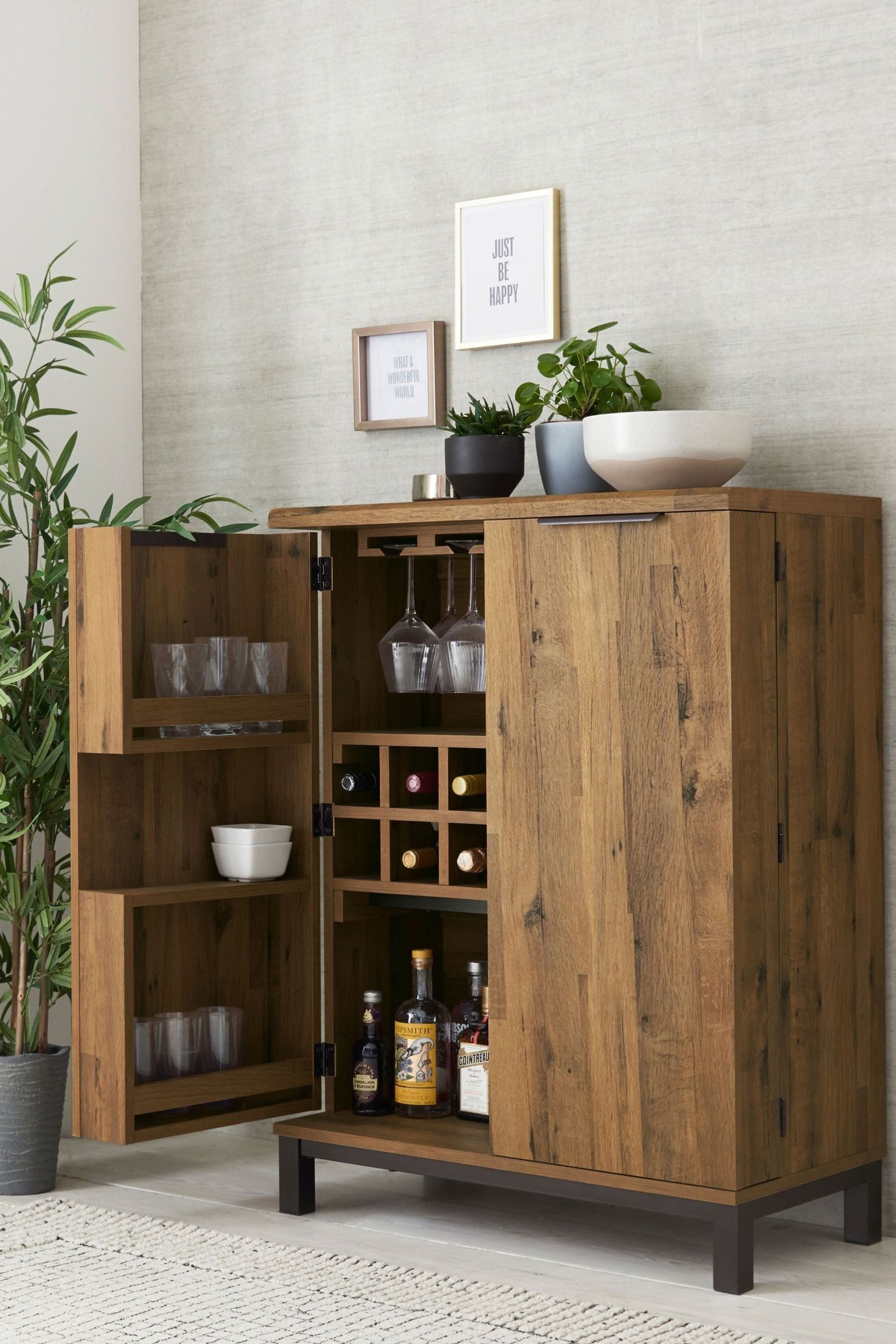 Next Kommode »Bronx« Barschrank in Eichenoptik (1 St)