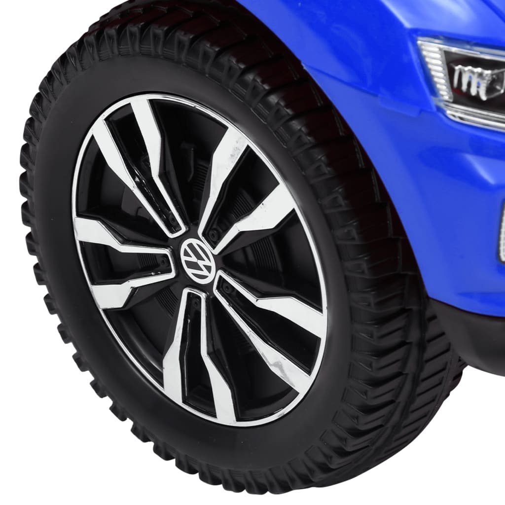 Blau Rutschauto vidaXL T-Roc Volkswagen Tretfahrzeug
