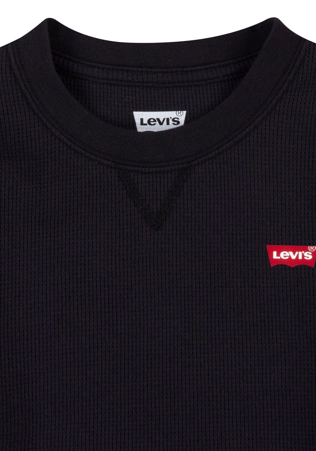 Levi's® Kids LS TOP BOYS THERMAL black Langarmshirt for