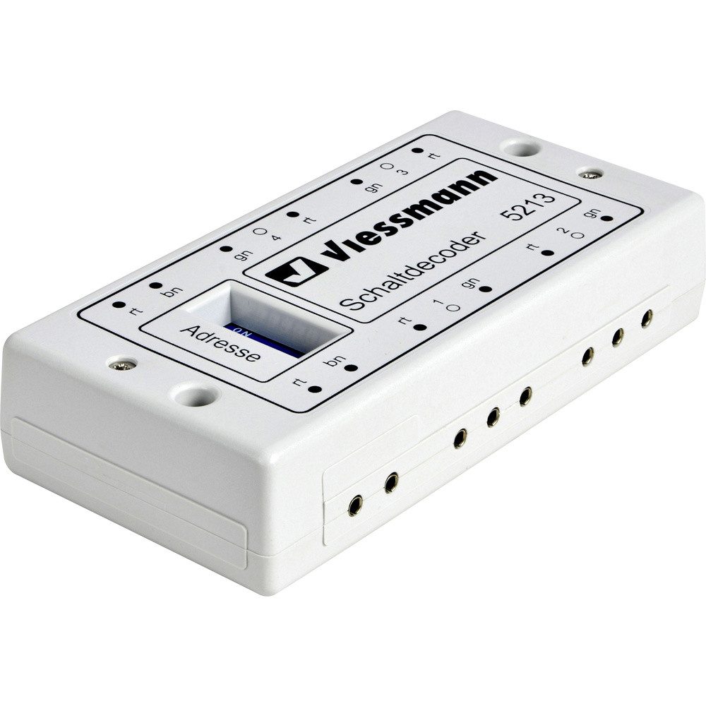 Viessmann Modelltechnik Modelleisenbahn-Fahrregler Viessmann Modelltechnik 5213 Schaltdecoder Baustein, ohne Kabel, ohne