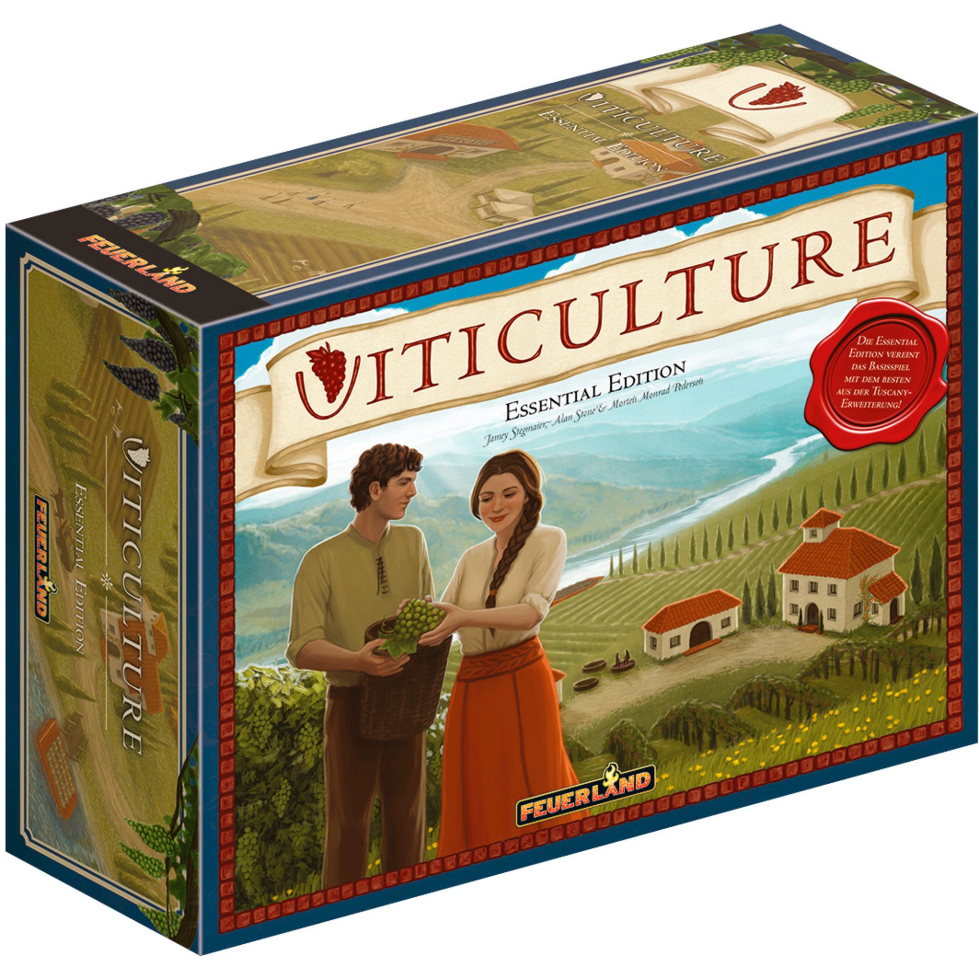 Pegasus Spiel Pegasus Viticulture Essential Edition, Brettspiel