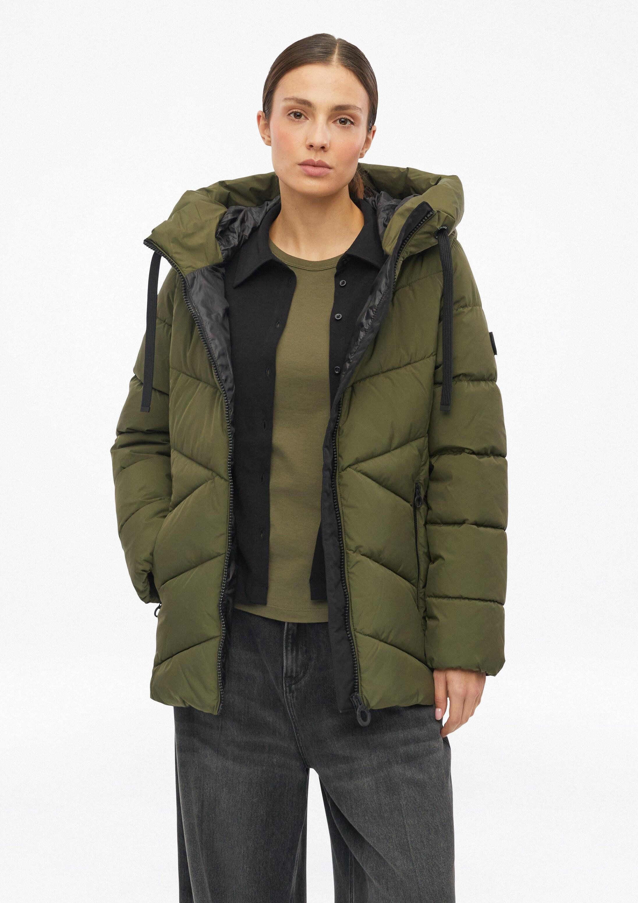 s.Oliver Winterjacke Outdoor-Jacke Pufferjacke mit Kapuze