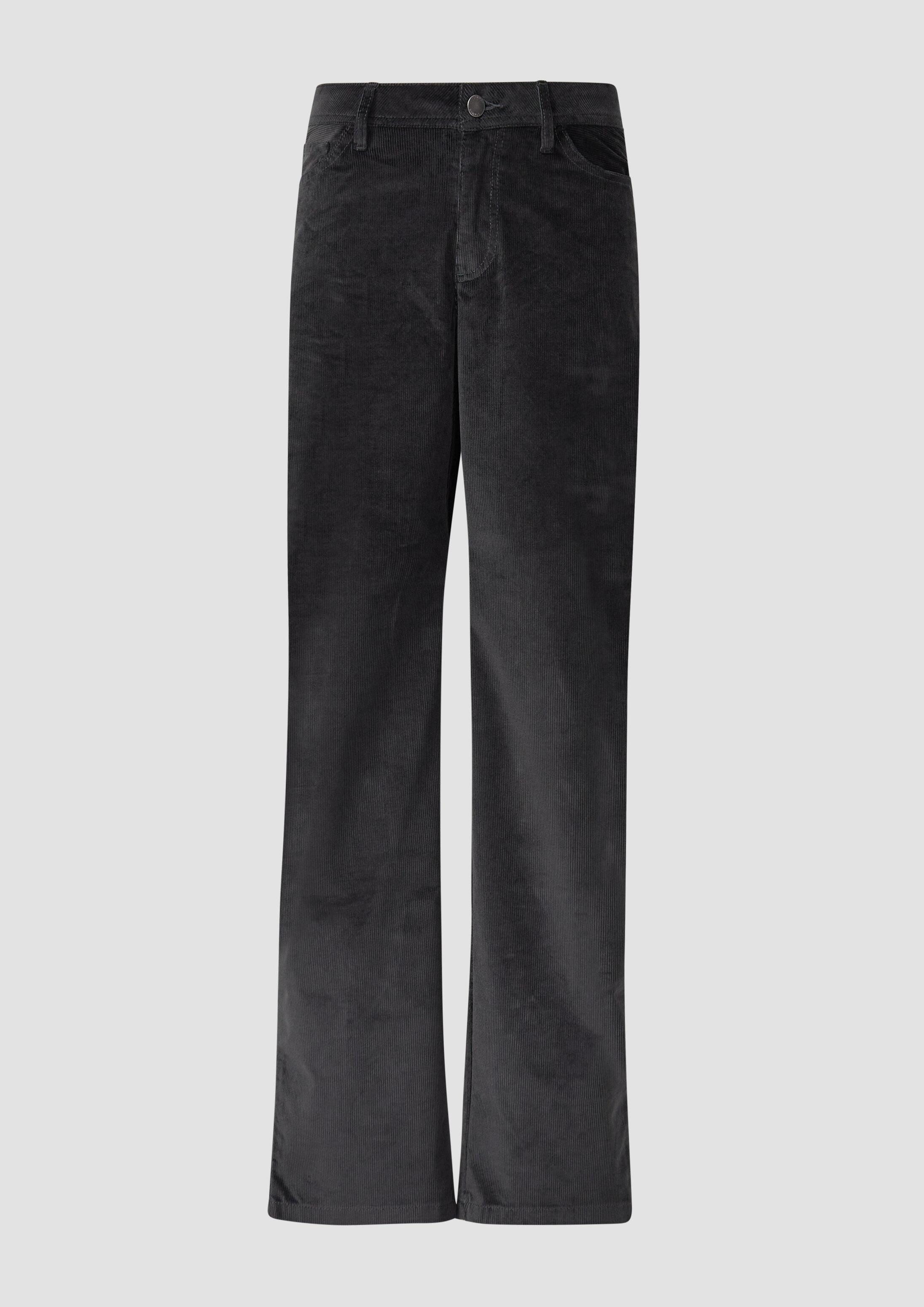 s.Oliver Chinos Hose Cordhose / Regular Fit / Mid Rise / Straight Leg