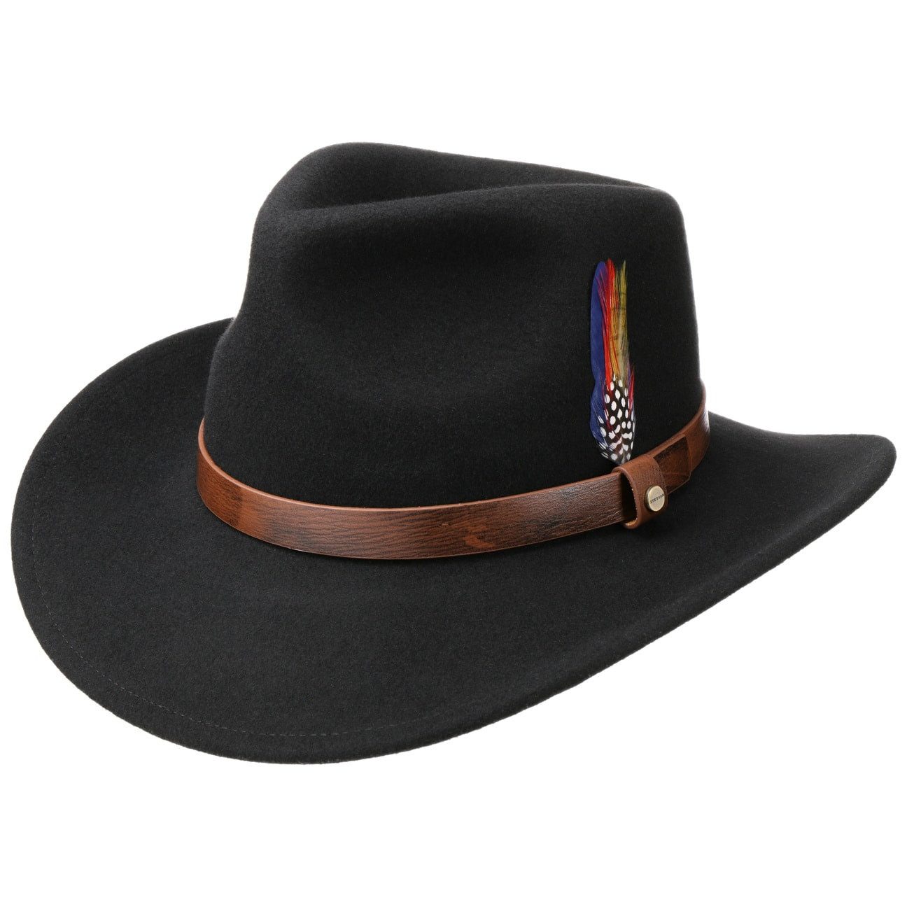 Stetson Cowboyhut (1-St) Cowboyhut mit Lederband günstig online kaufen