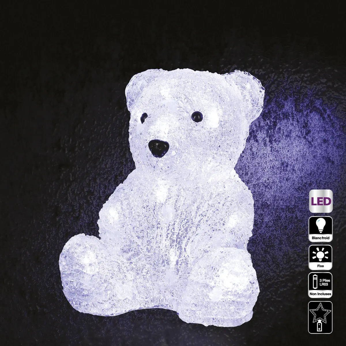 Fééric Lights & Christmas Dekofigur (Deko-Objekt, Deko-Objekt), LED Bär günstig online kaufen