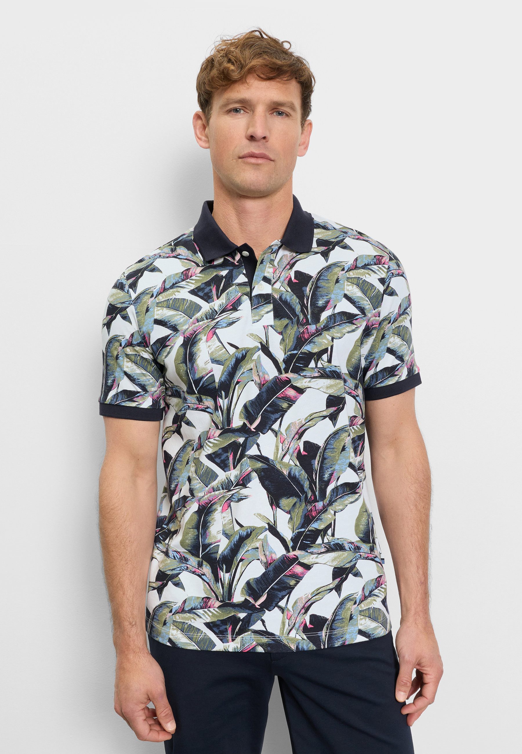 Poloshirt OLYMP Casual Wirk, Polo