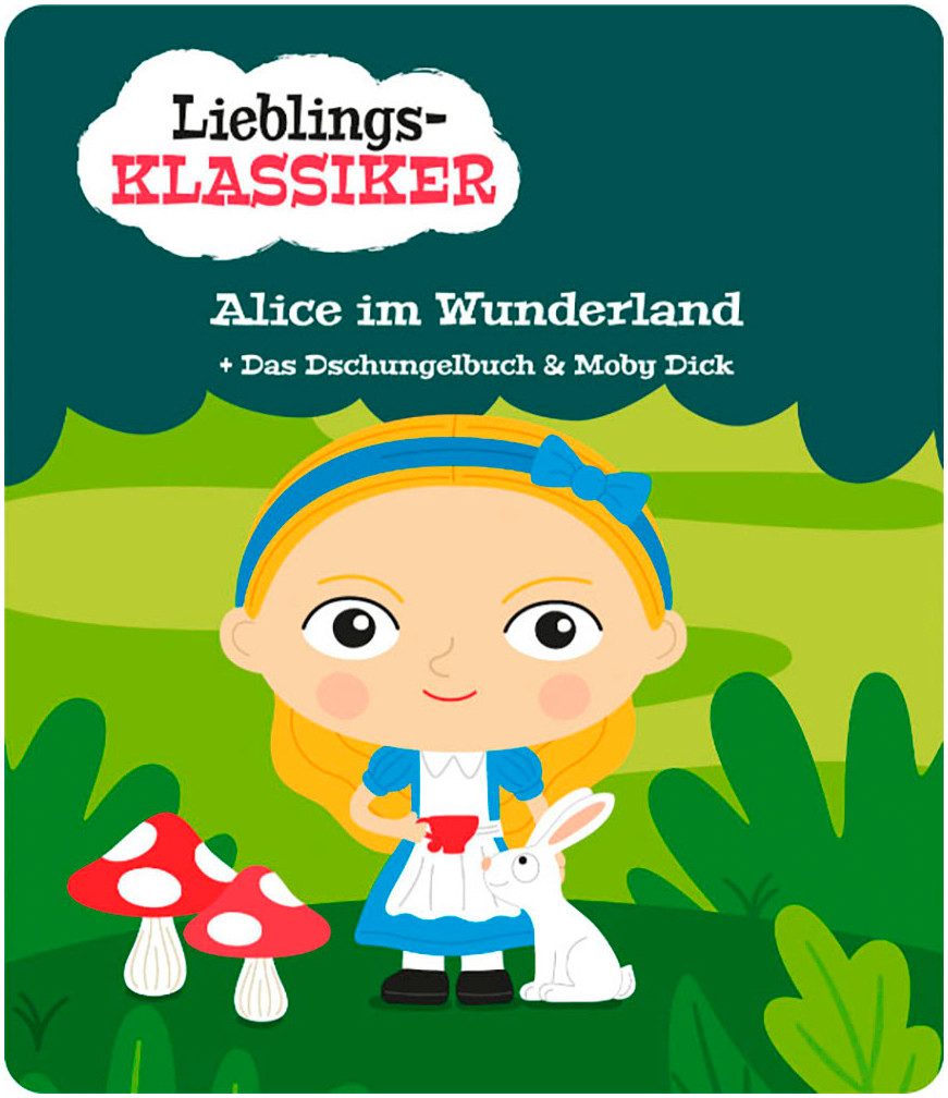 tonies Hörspielfigur Lieblings-Klassiker - Alice im Wunderland und zwei weitere Klassiker